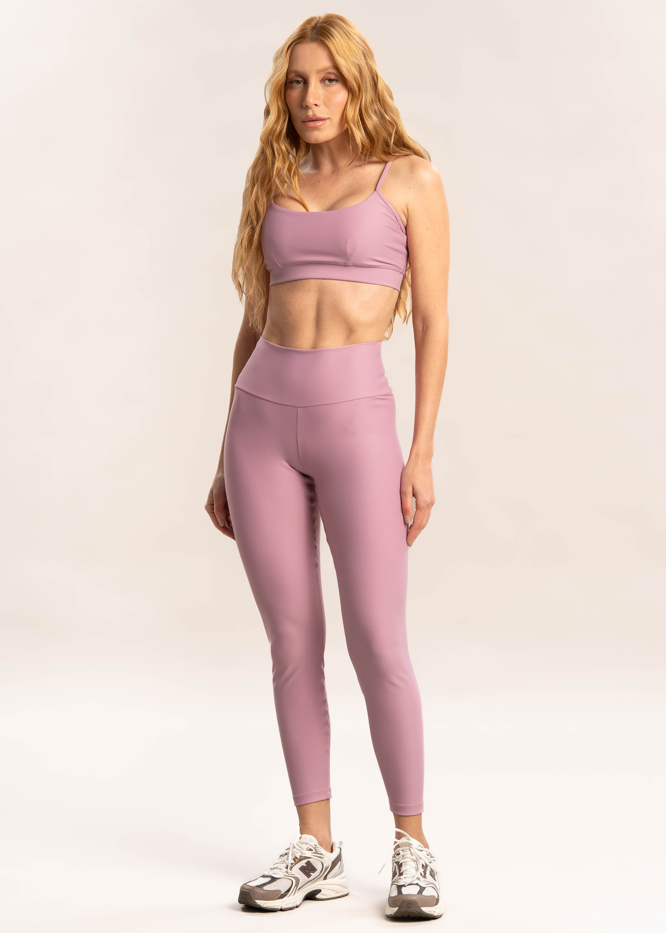 Calça Legging Essential Shape 7/8 Orchid Rosa - Imagem 1
