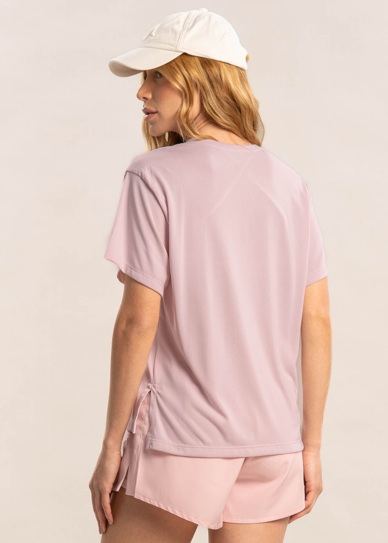 Camiseta Light Comfy Harmony Rosa-3 - Imagem 2
