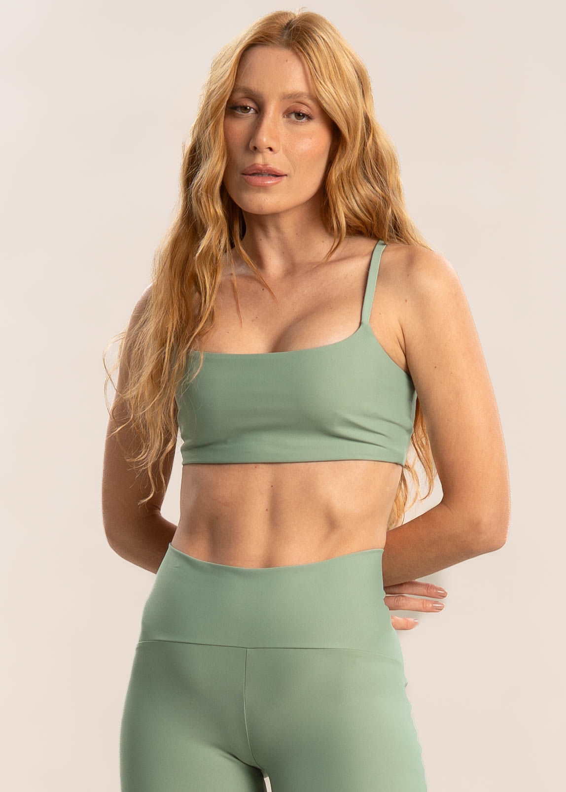 Top Alcinha Nadador Dynamic Verde - Imagem 1