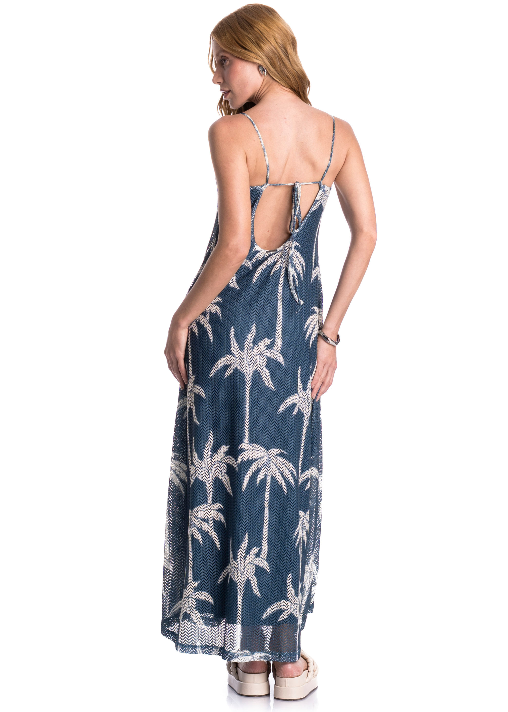 Vestido Longo Maré Azul-2 - Imagem 2