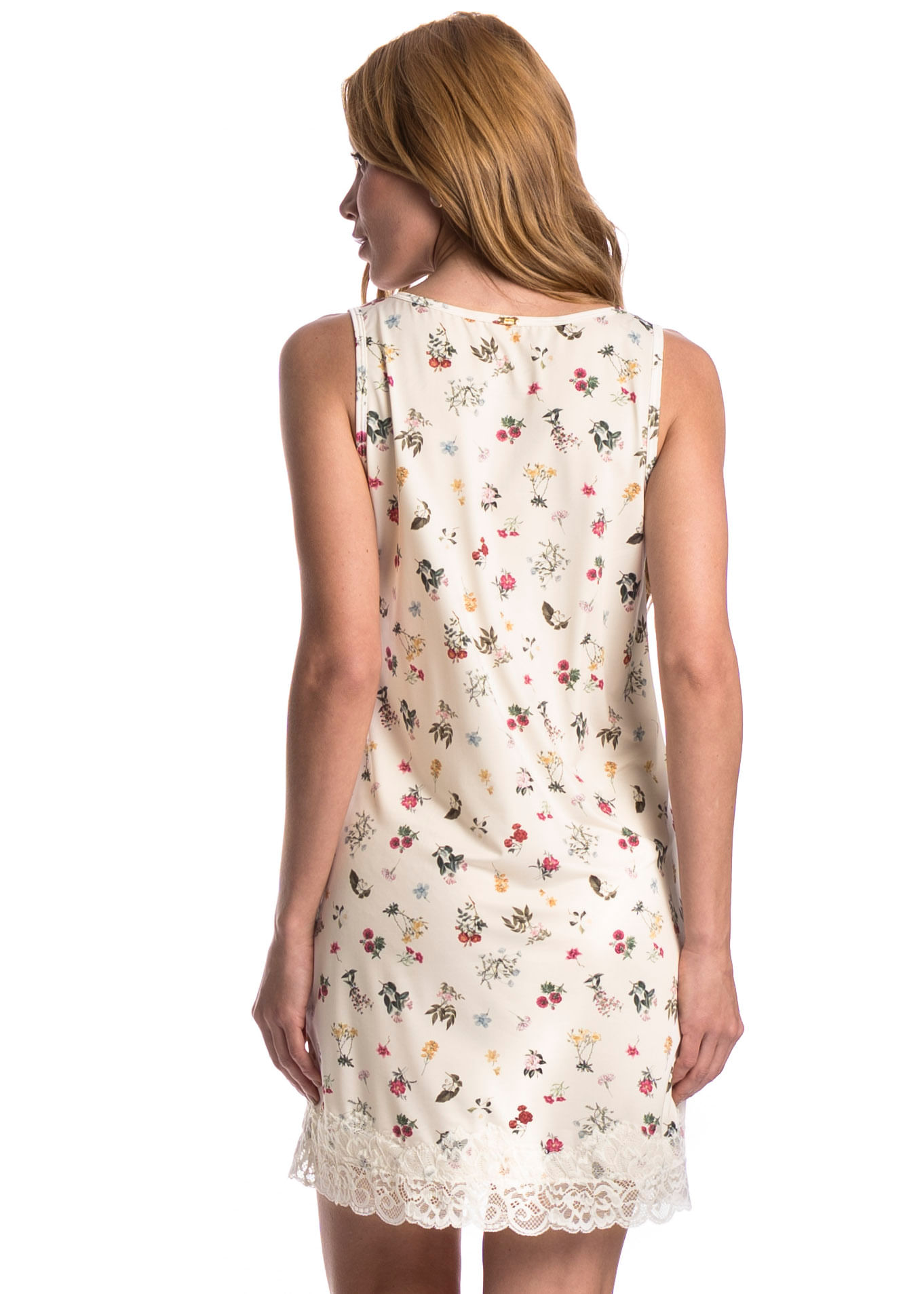 Camisão Feminino Regata Luisa Rosa - Imagem 2
