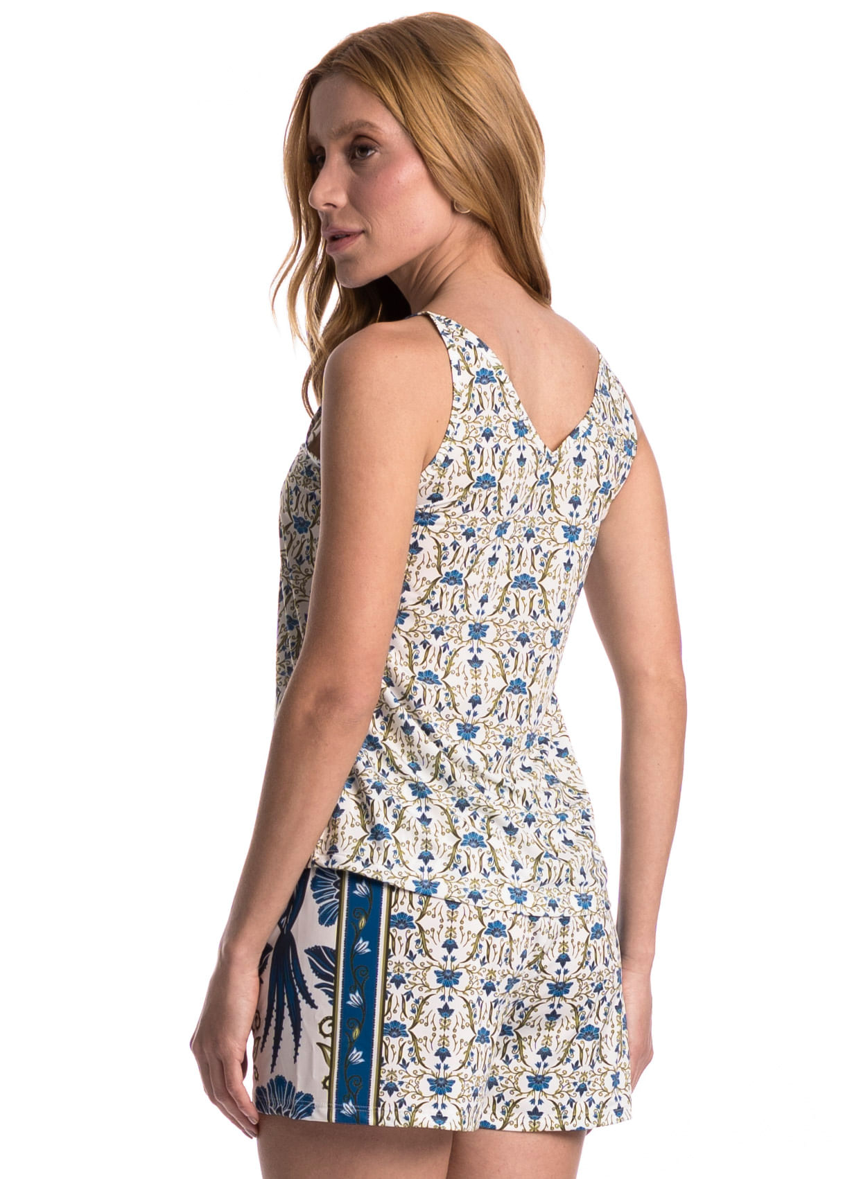 Short Doll Milena Azul-2 - Imagem 2