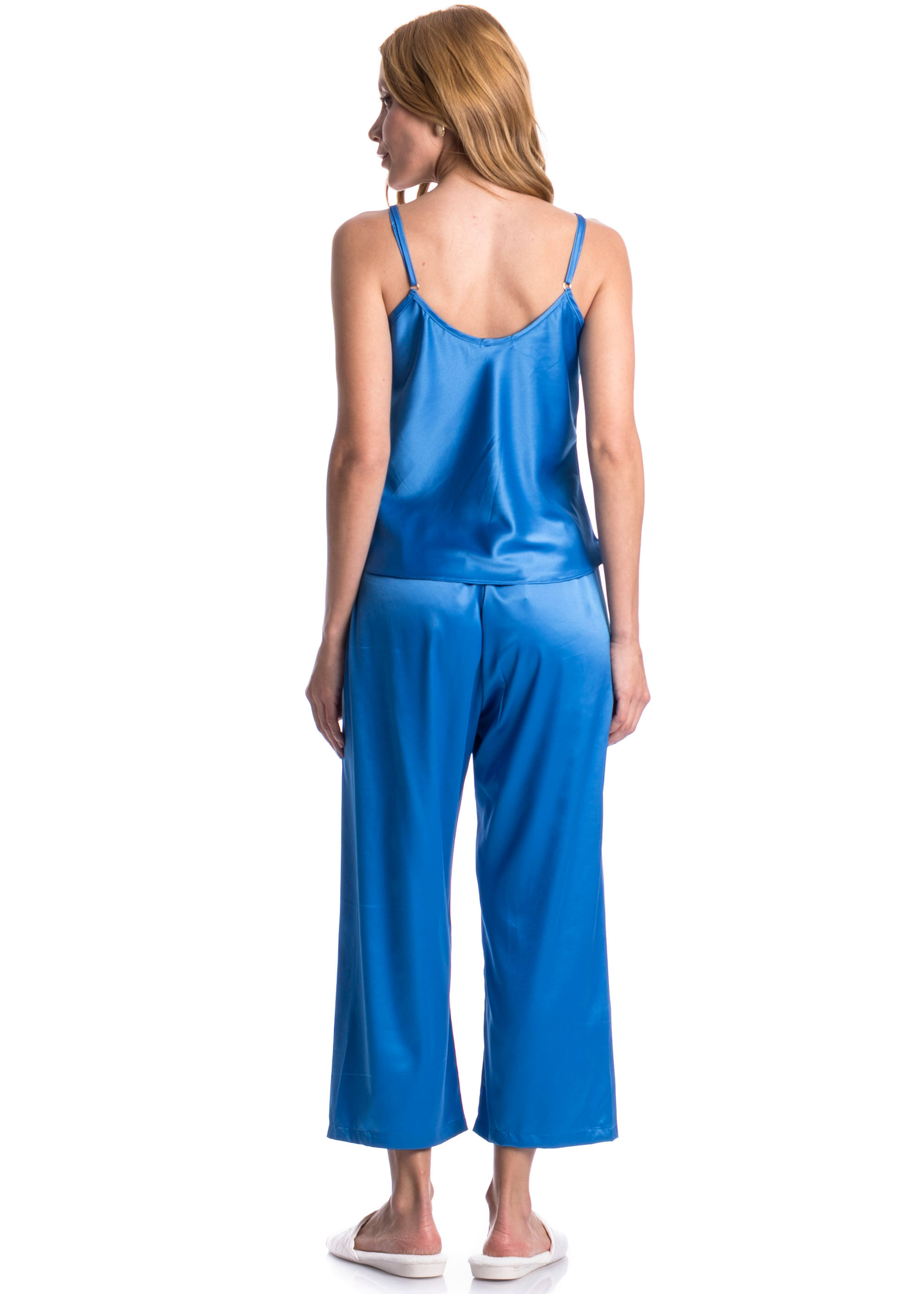 Pijama Feminino Capri Milena Azul-2 - Imagem 2