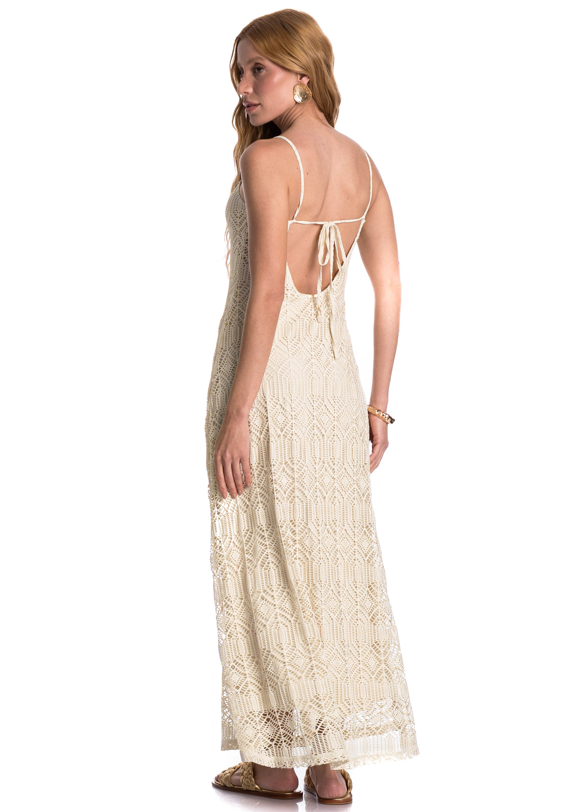 Vestido Longo Riviera Branco - Imagem 2