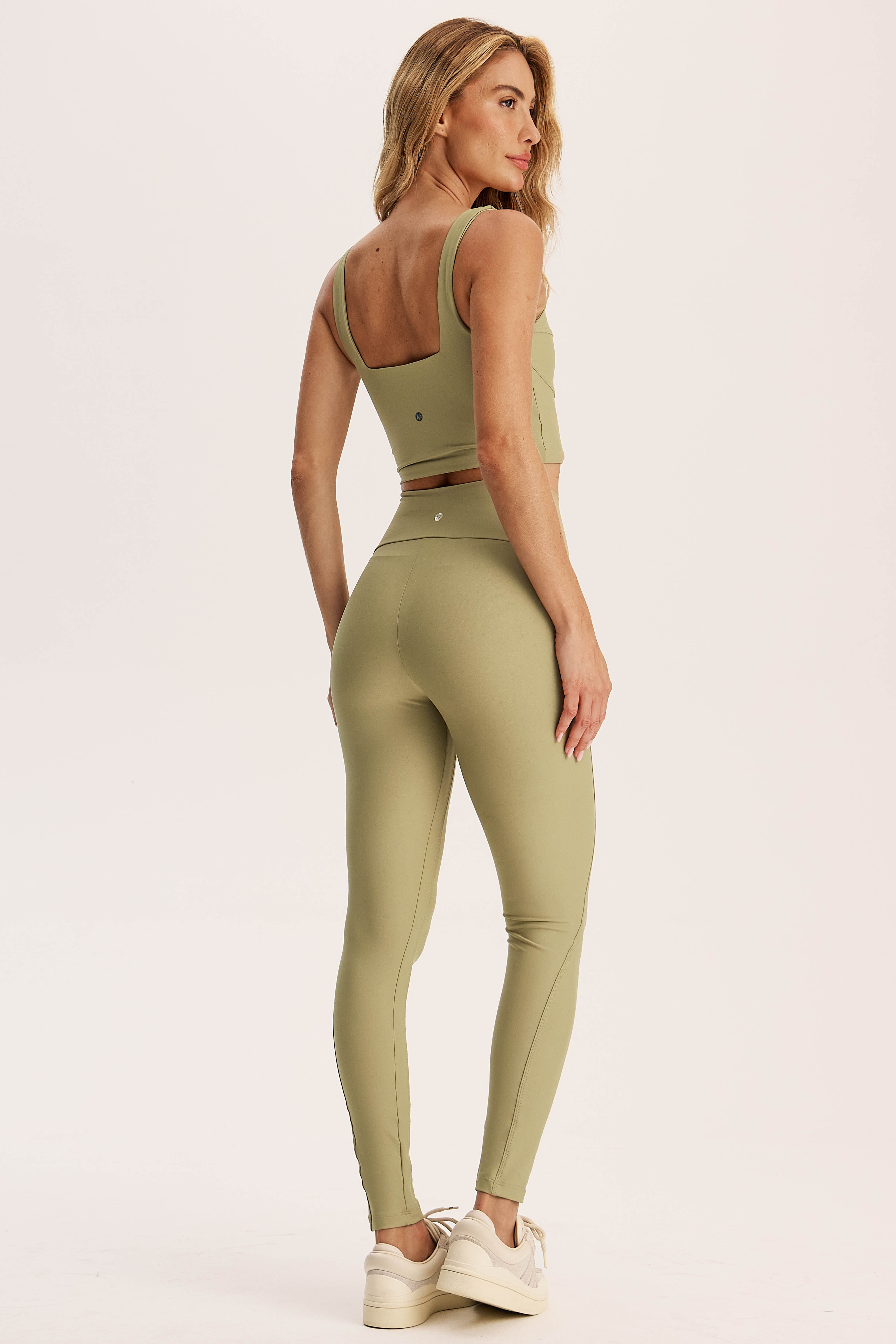 Calca Legging Invisible Slim Shape Slate Vivame Verde - Imagem 2