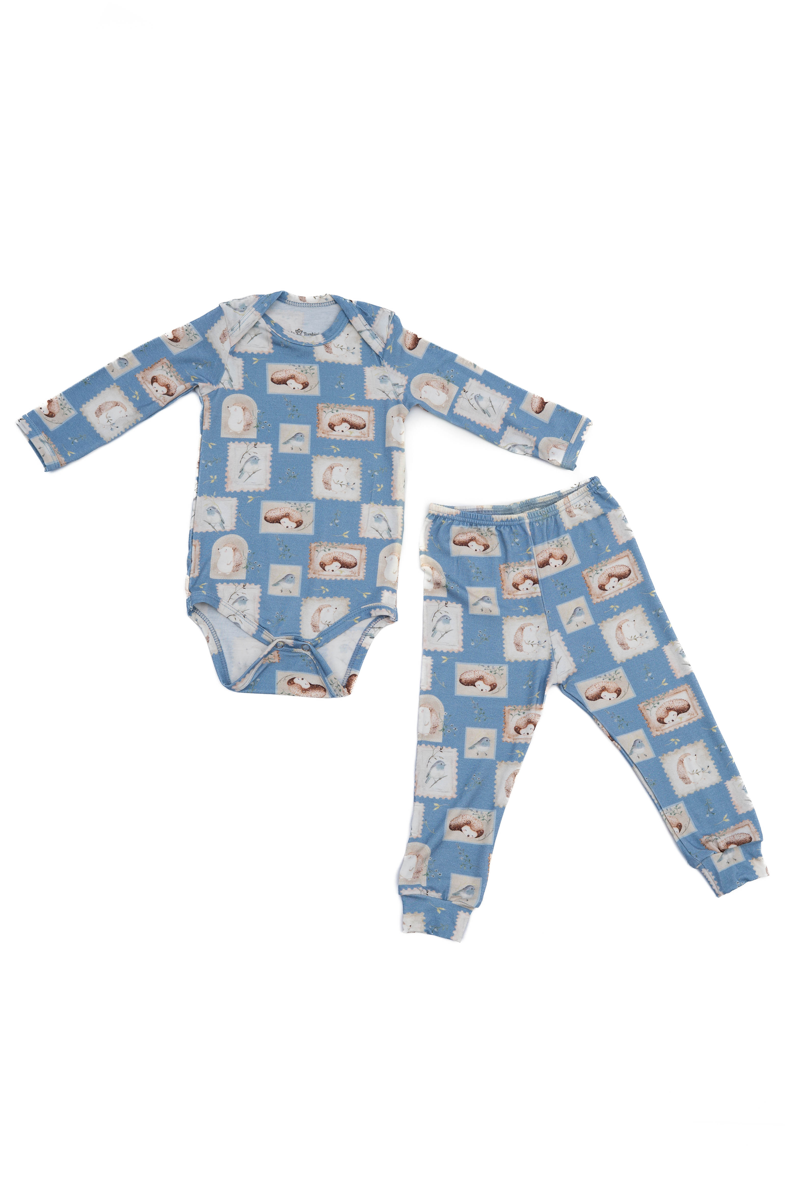 Conjunto Baby Forest Azul - Imagem 1