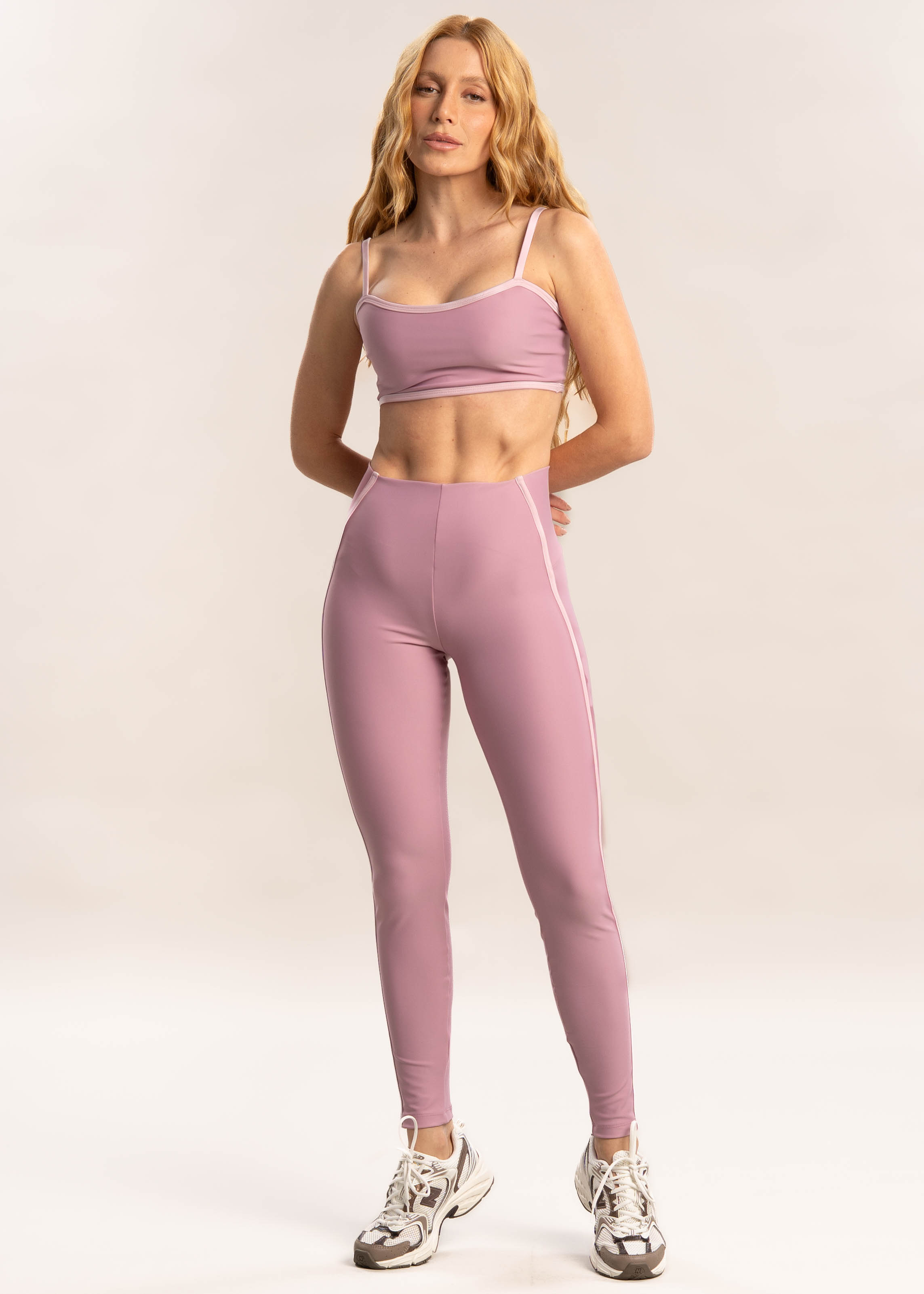 Calca Curve Soft Legging Invisible Slim Shape Rosa - Imagem 1