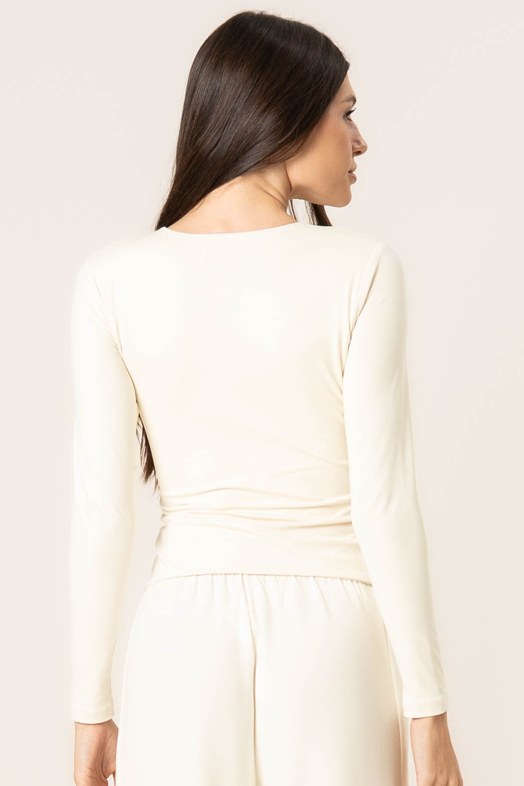 Blusa Manga Longa Contour Branco - Imagem 2