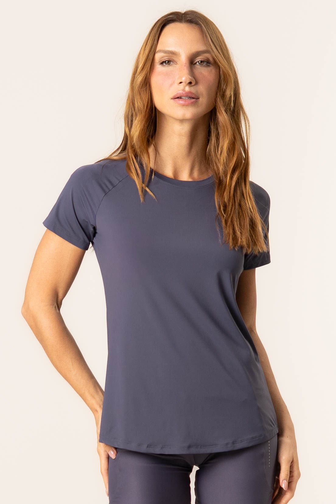 Camiseta Raglan Color Elite Azul-marinho - Imagem 1