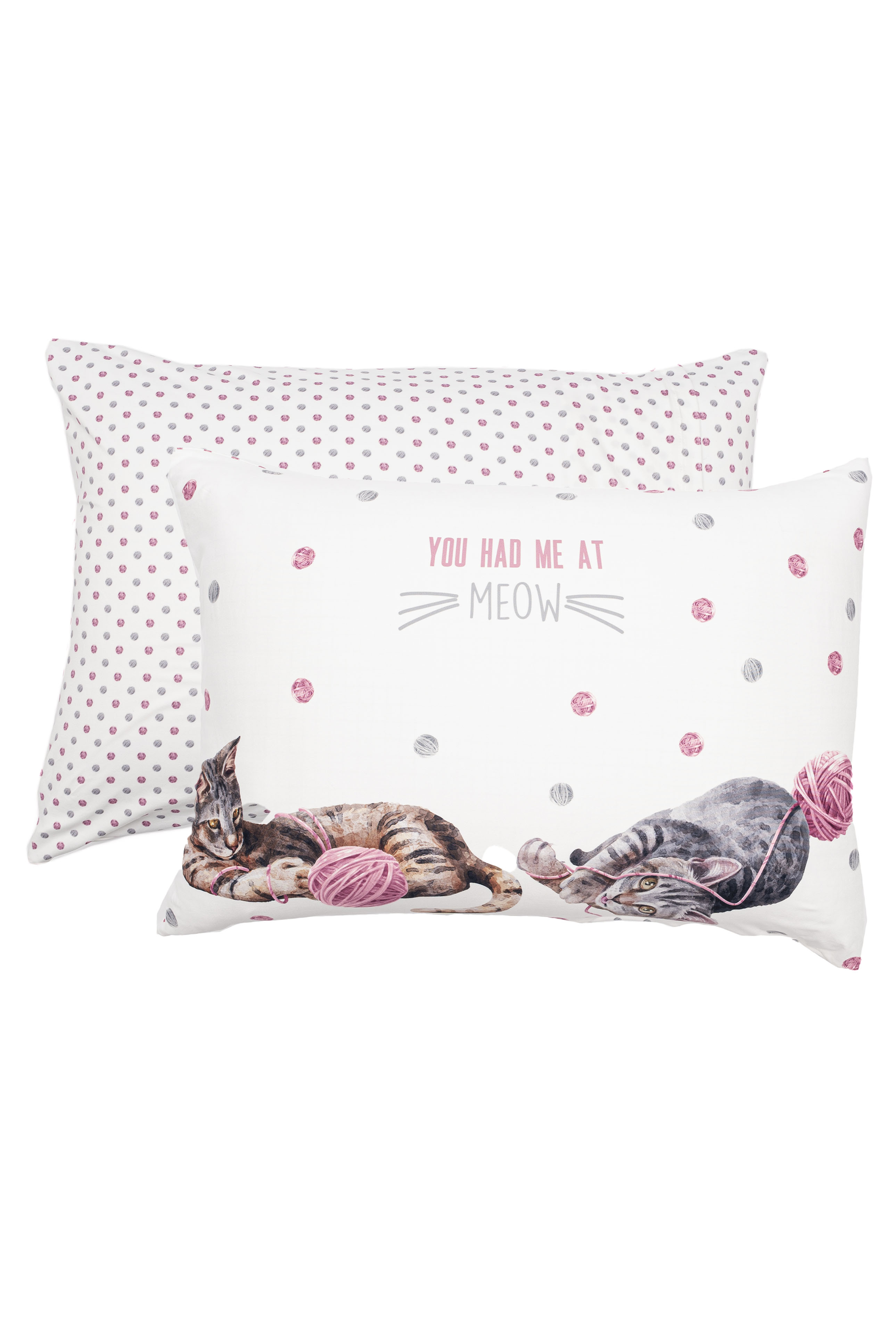 Kit Fronha Cats Branco - Imagem 2