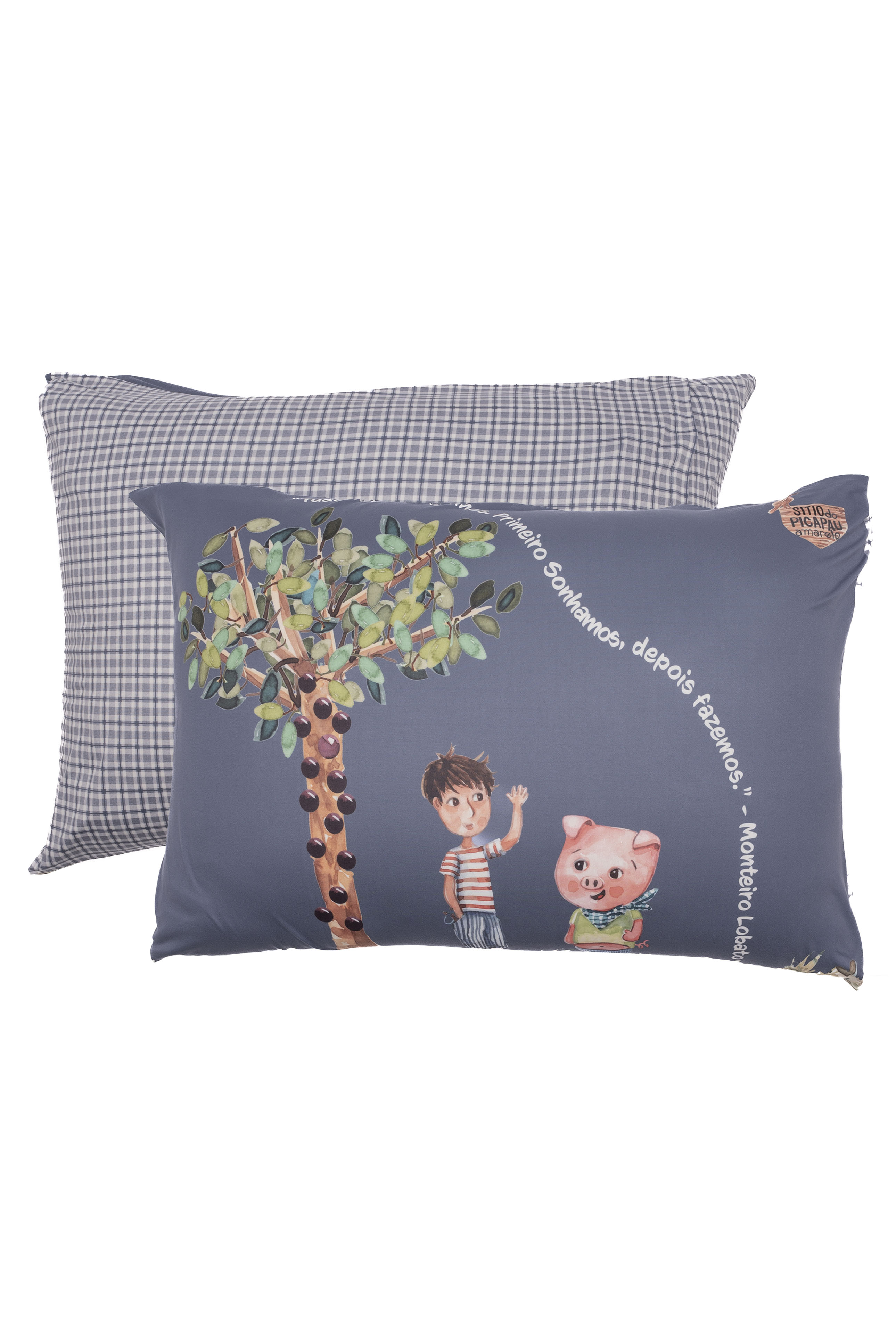 Kit Fronha Masculino Sítio Do Picapau Amarelo Azul-2 - Imagem 2