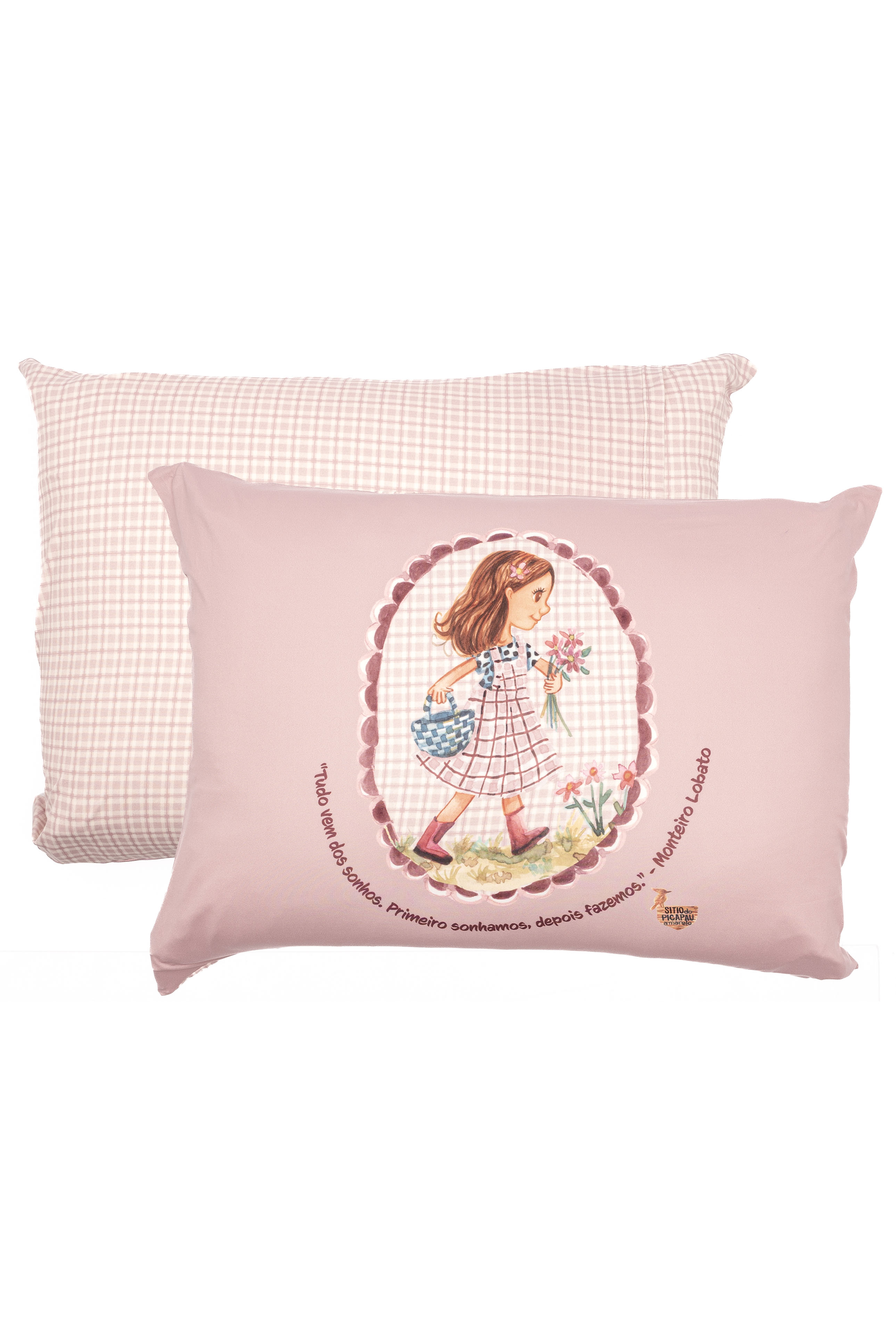 Kit Fronha Feminina Sítio Do Picapau Amarelo Rosa-3 - Imagem 1