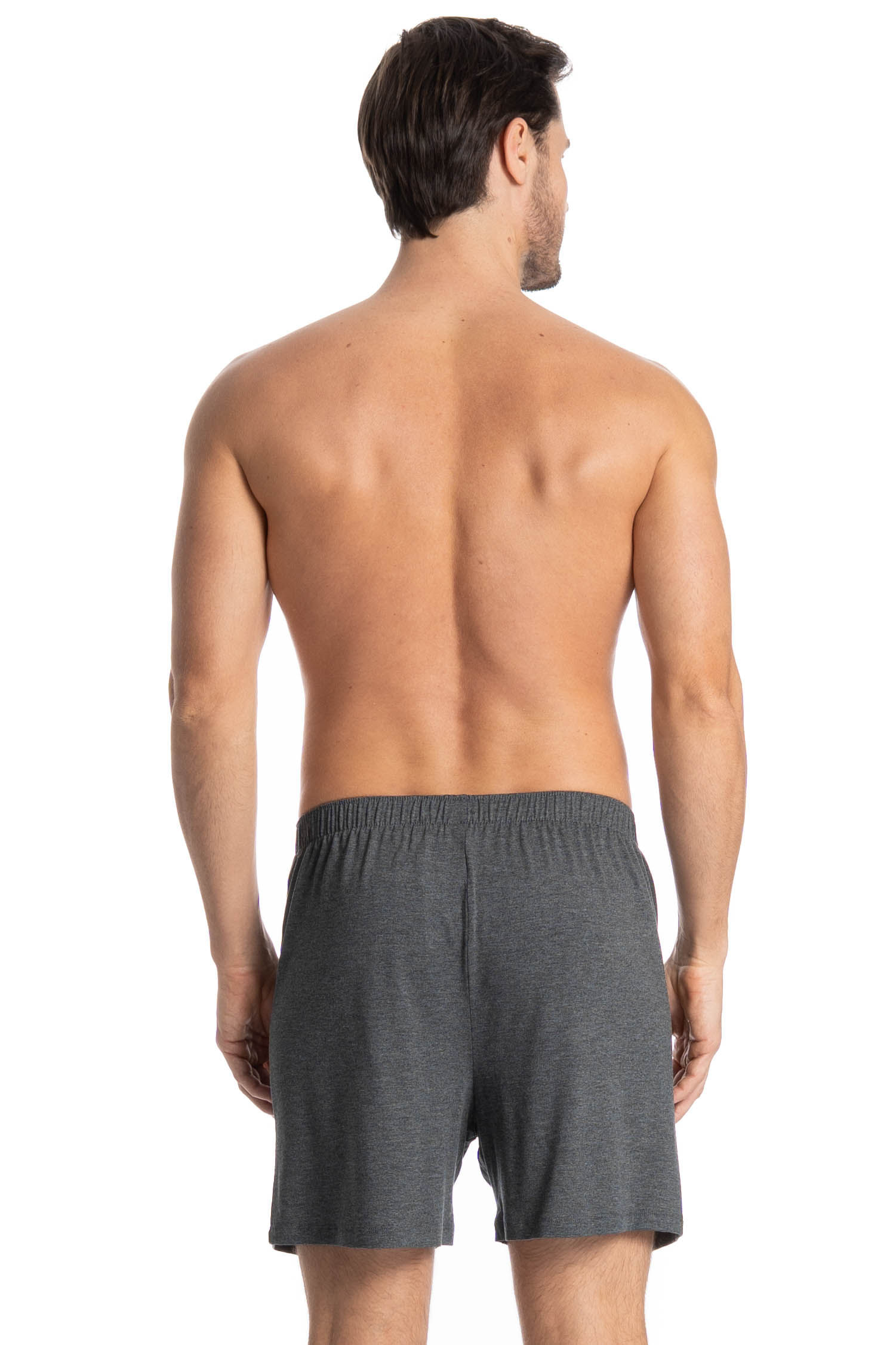 Boxer Masculina Visco Tombini Cinza - Imagem 2