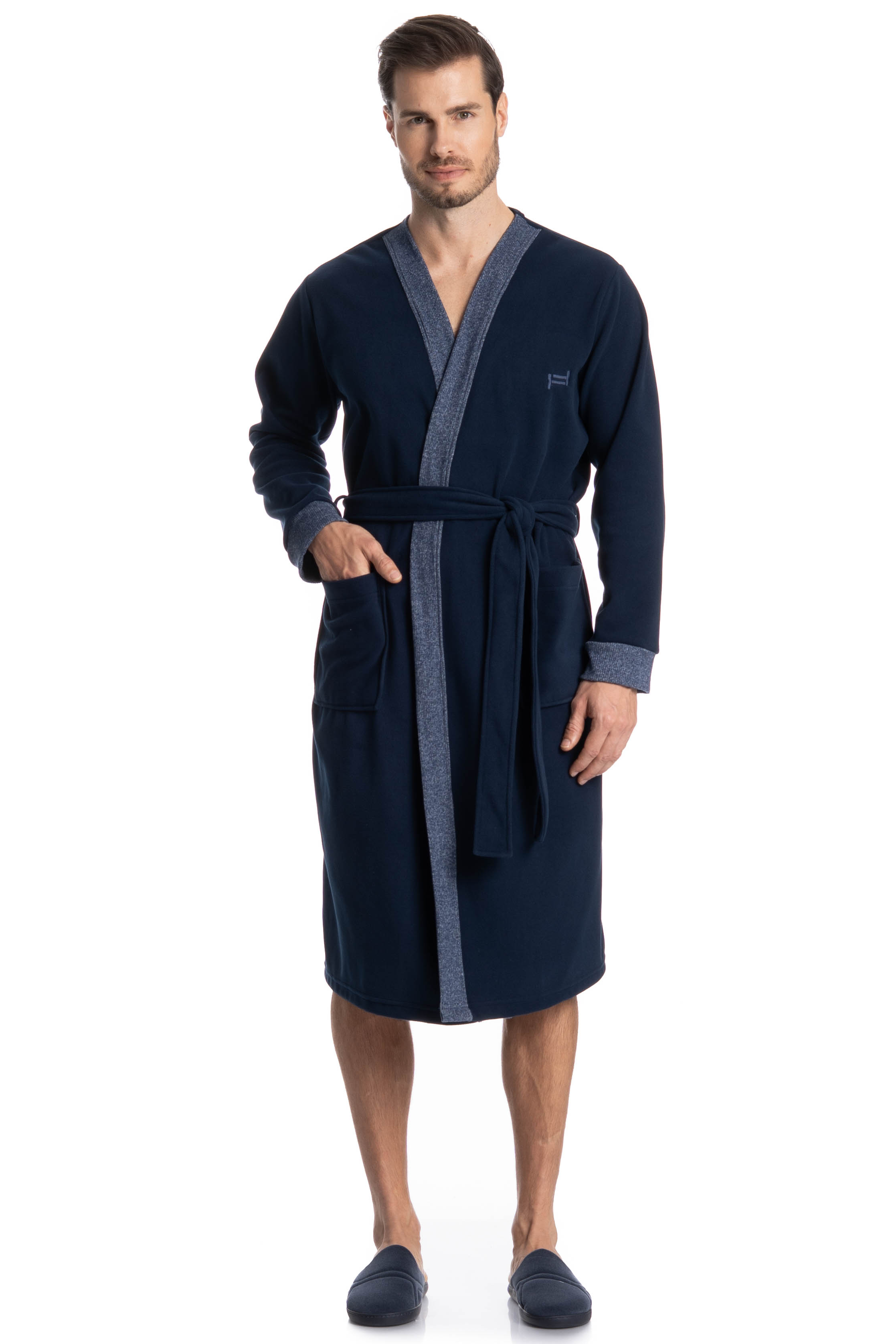 Robe Masculino Marco Azul-marinho - Imagem 1