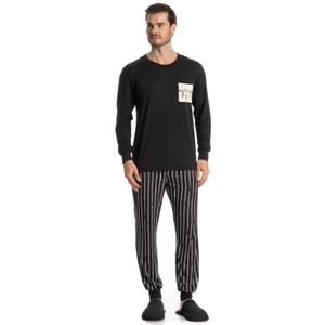 Pijama Longo Masculino Xadrez