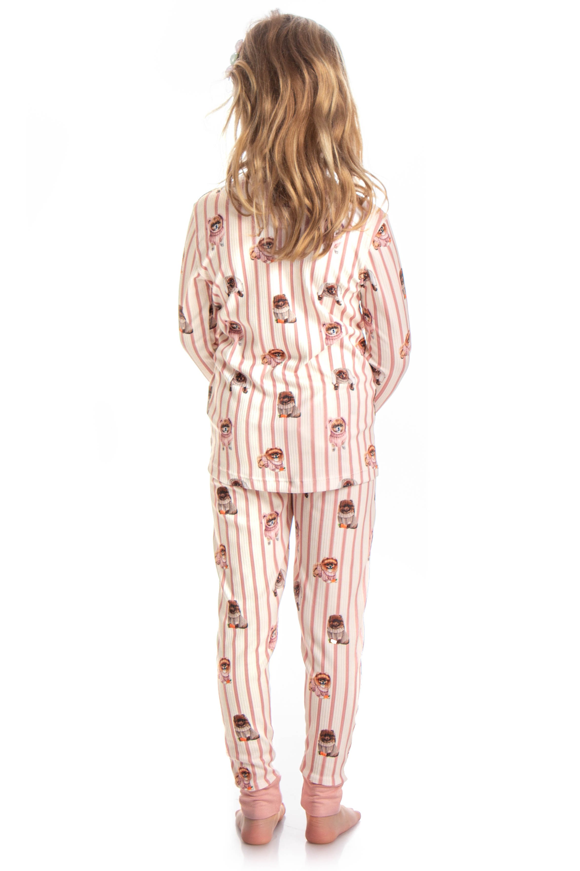 Pijama Infantil Feminino Slim Lyla Bunny Branco - Imagem 2