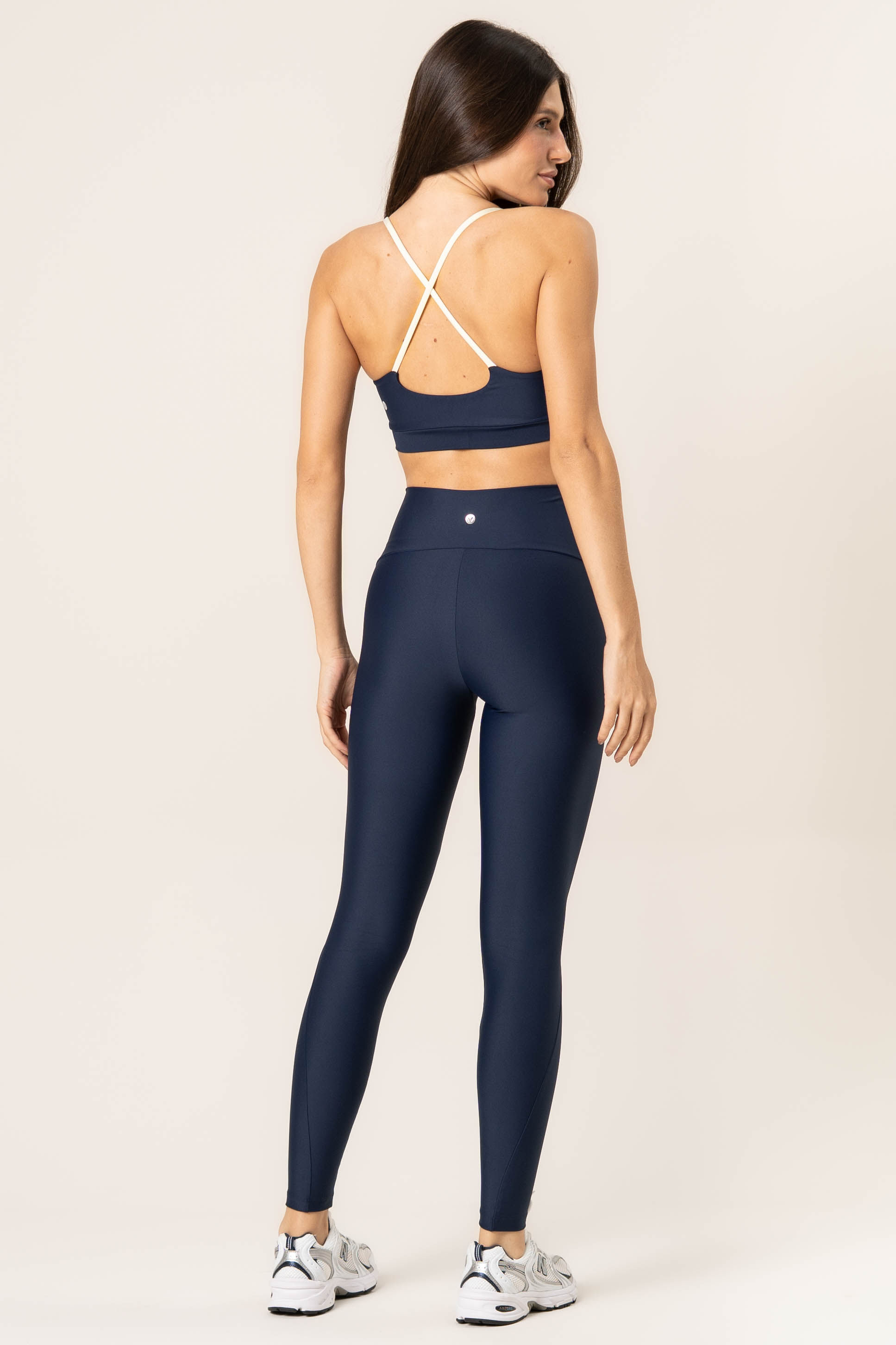 Calça Legging Invisible Slim Shape Dash Azul-marinho - Imagem 2