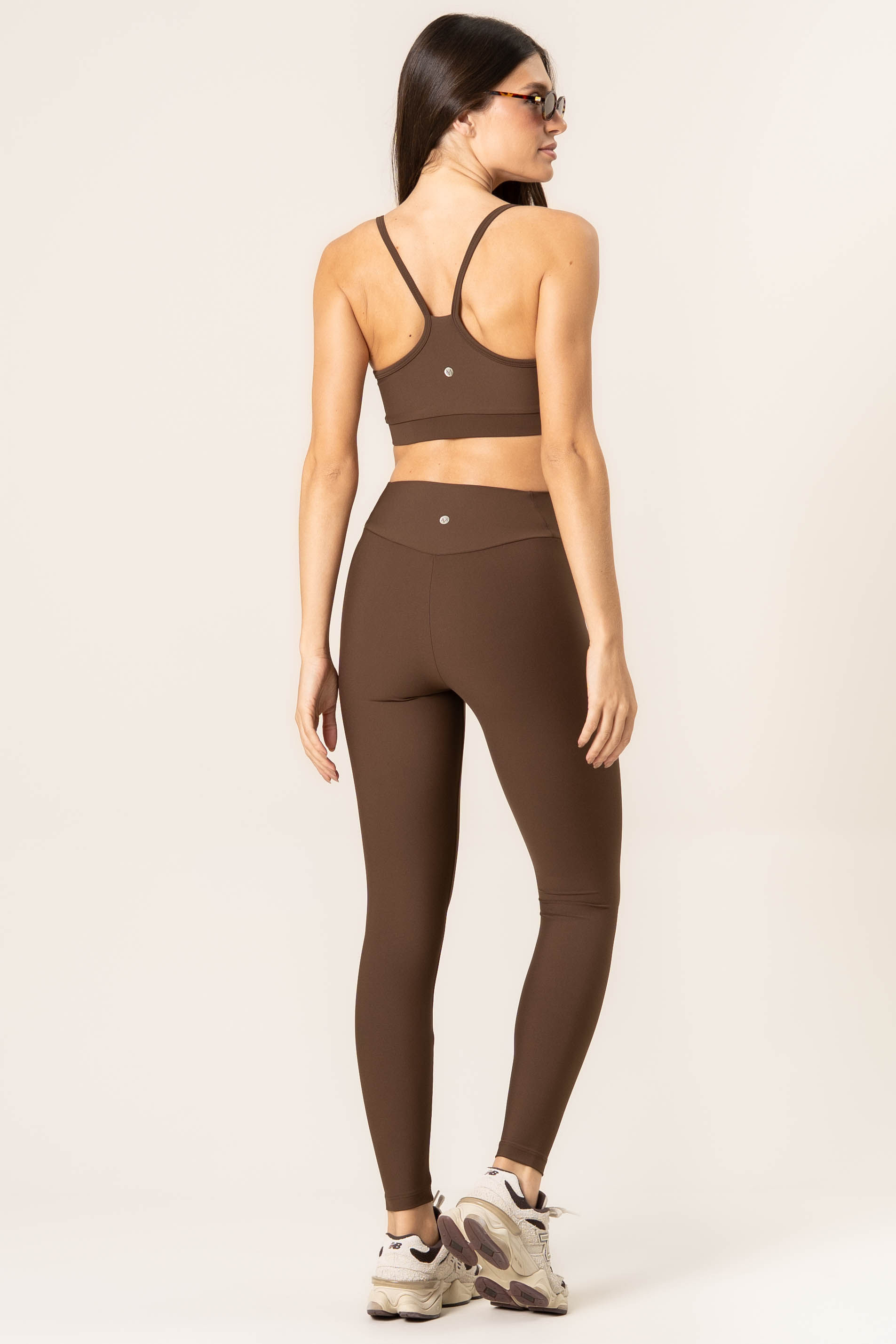 Calça Legging Comfort Shape Sprint Vivame Marrom - Imagem 2