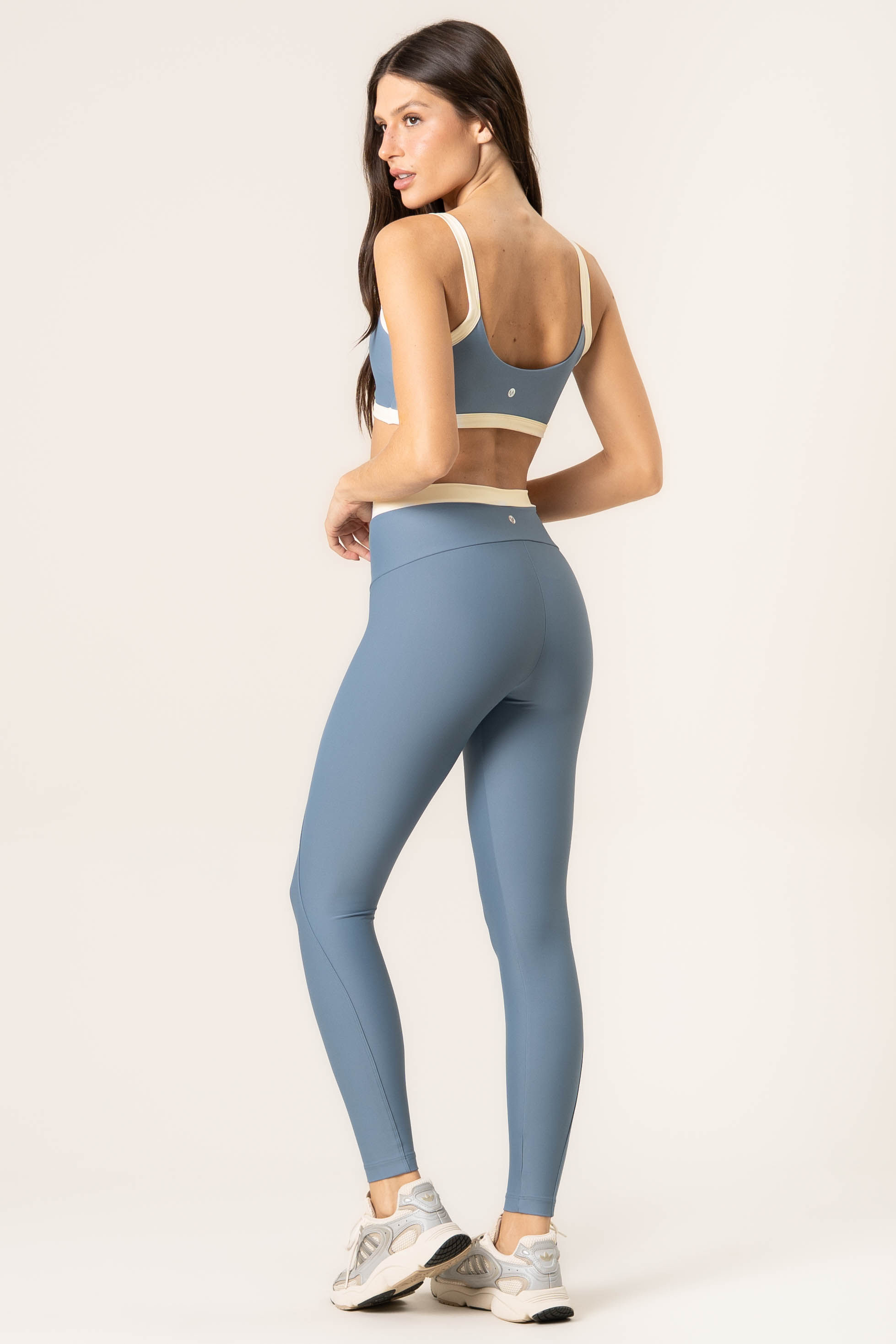 Calça Legging Invisible Shape Move Vivame Azul - Imagem 2