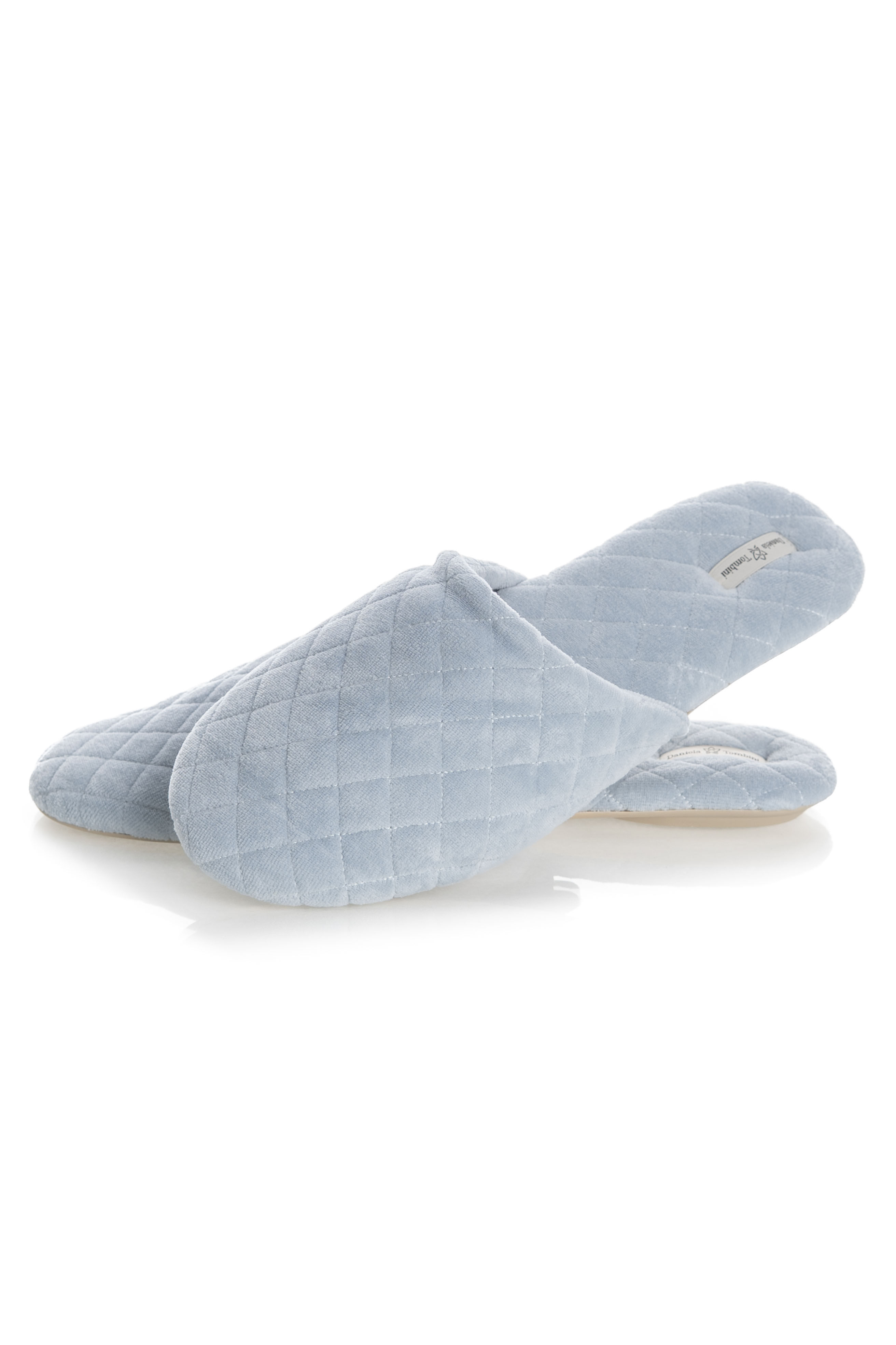 Chinelo Em Plush Diana Azul - Imagem 1