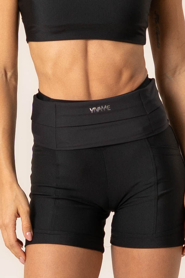 Cinto Com Bolsos Run Vivame Preto - Imagem 1