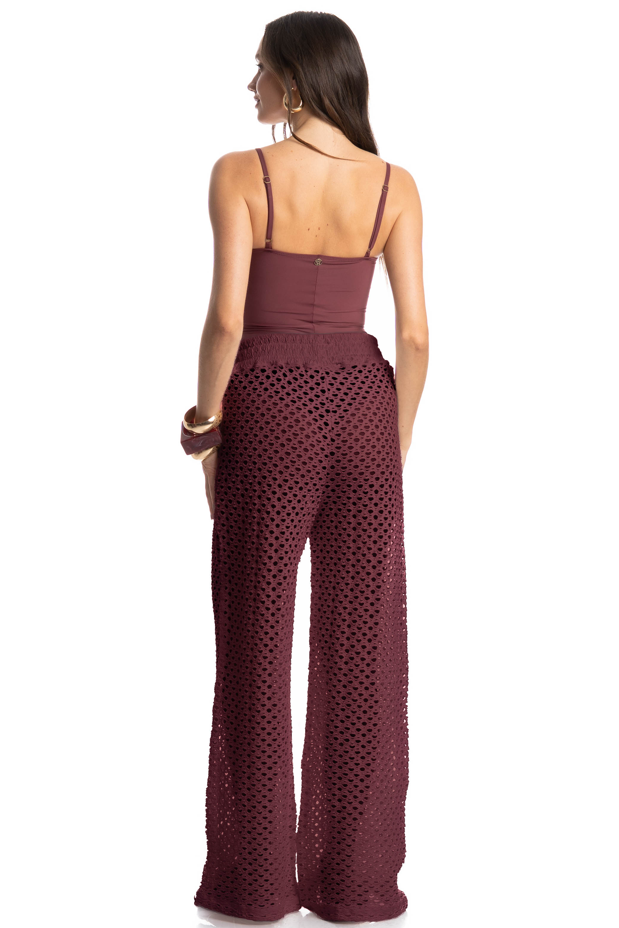 Calça Feminina Mangostim Vinho - Imagem 2