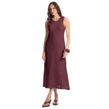 Vestido Regata Mangostim Vinho - Imagem 1