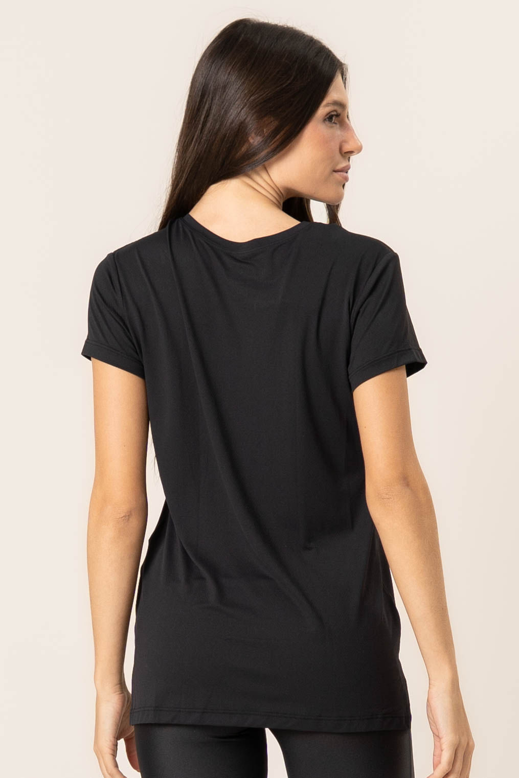 Camiseta Com Tela Pulse Vivame Preto - Imagem 2