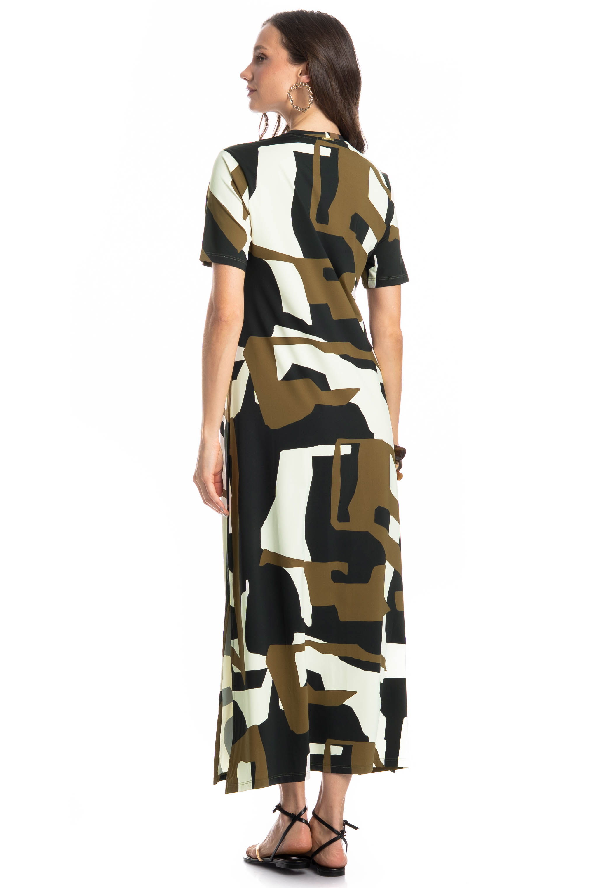 Vestido Com Manga Copenhagem Preto - Imagem 2