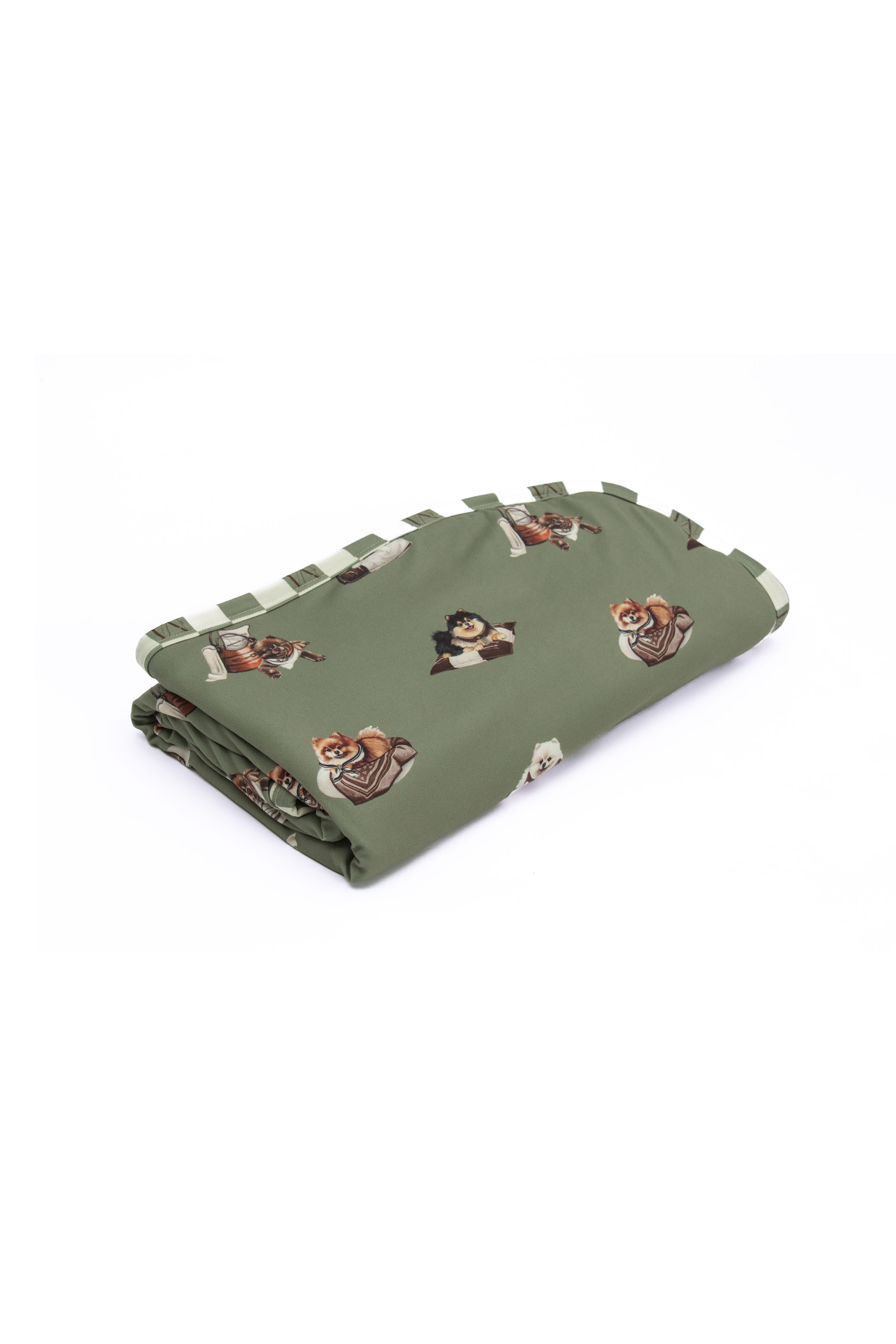 Manta Baby Country Moka Verde - Imagem 1