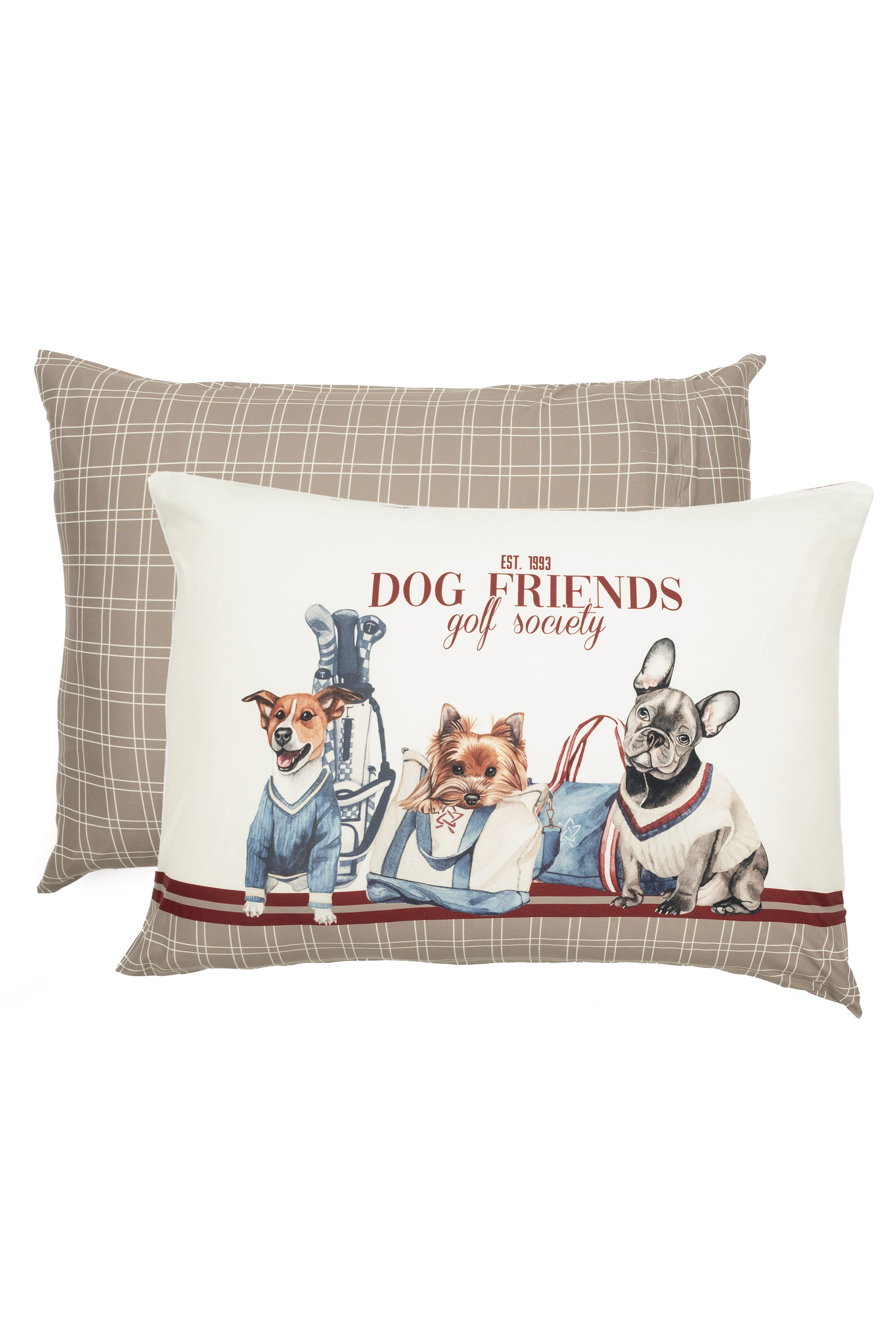 Kit Fronha Dogs Golf Bege - Imagem 1