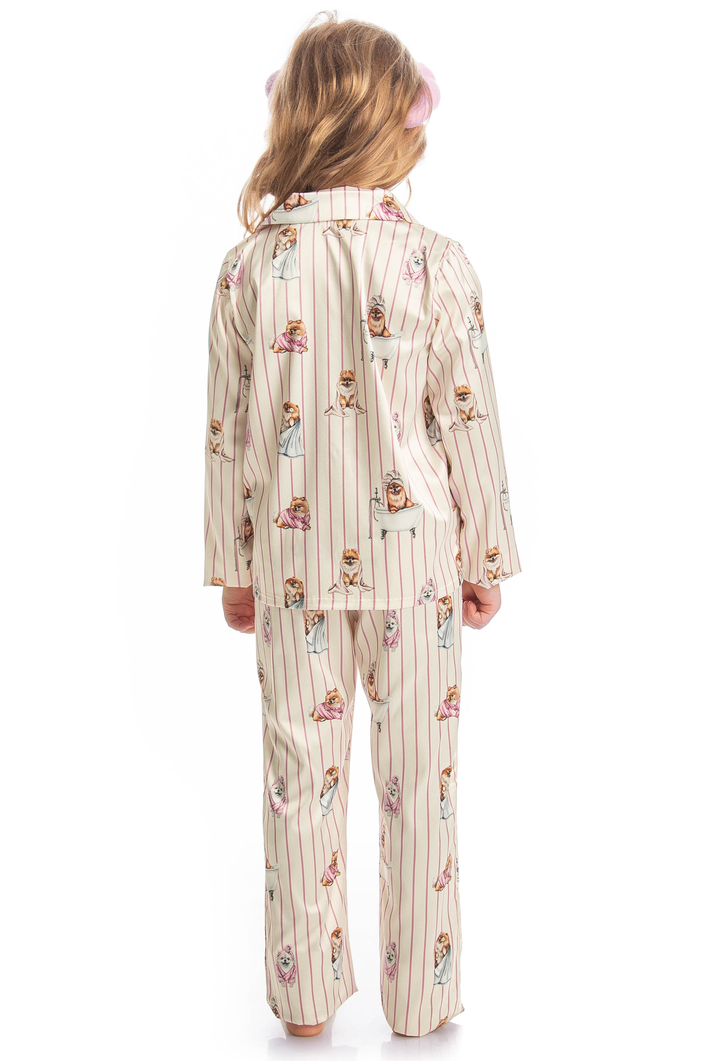 Pijama Longo Infantil Americano Lyla Spa Branco - Imagem 2
