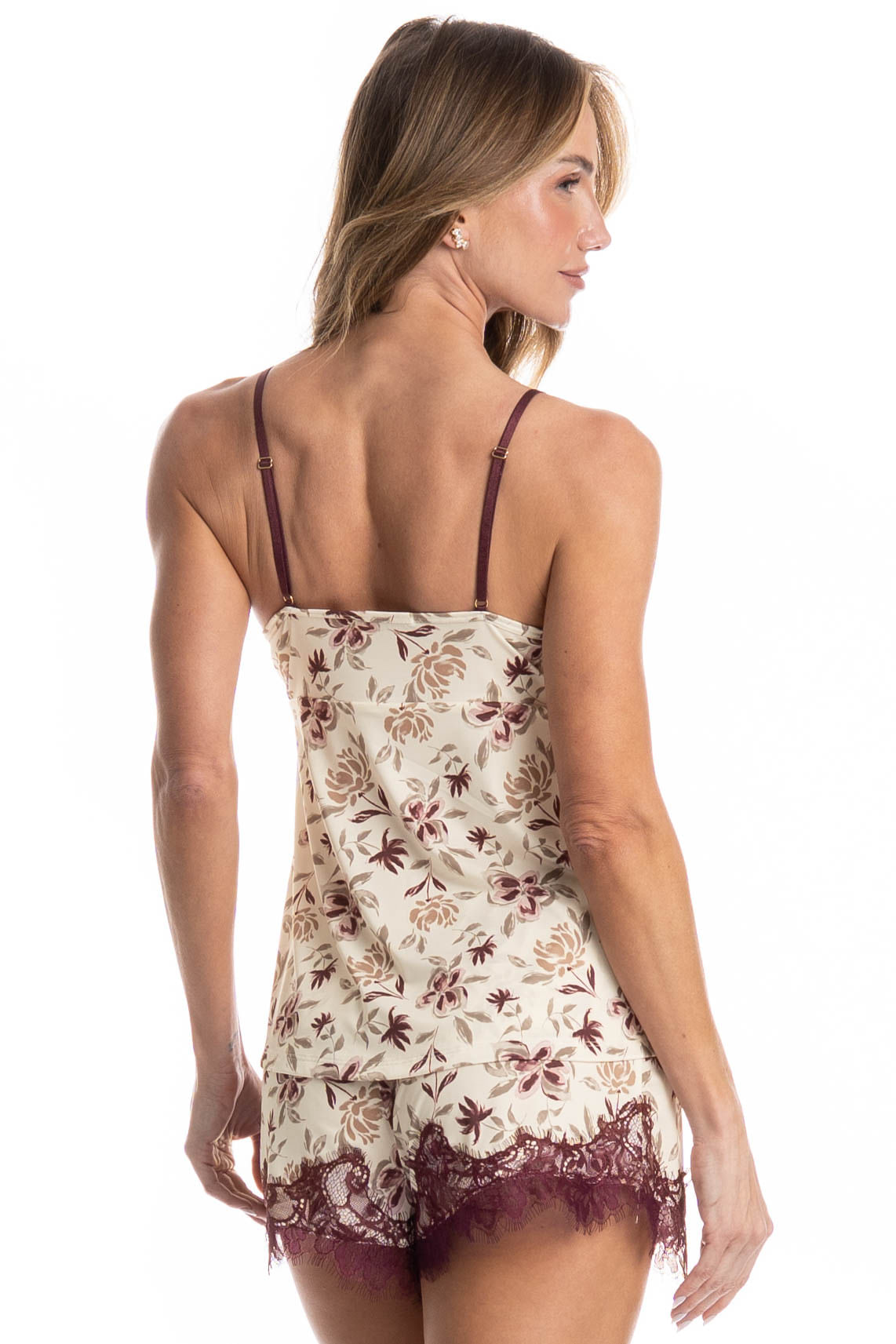 Short Doll Mini Flora Vermelho - Imagem 2