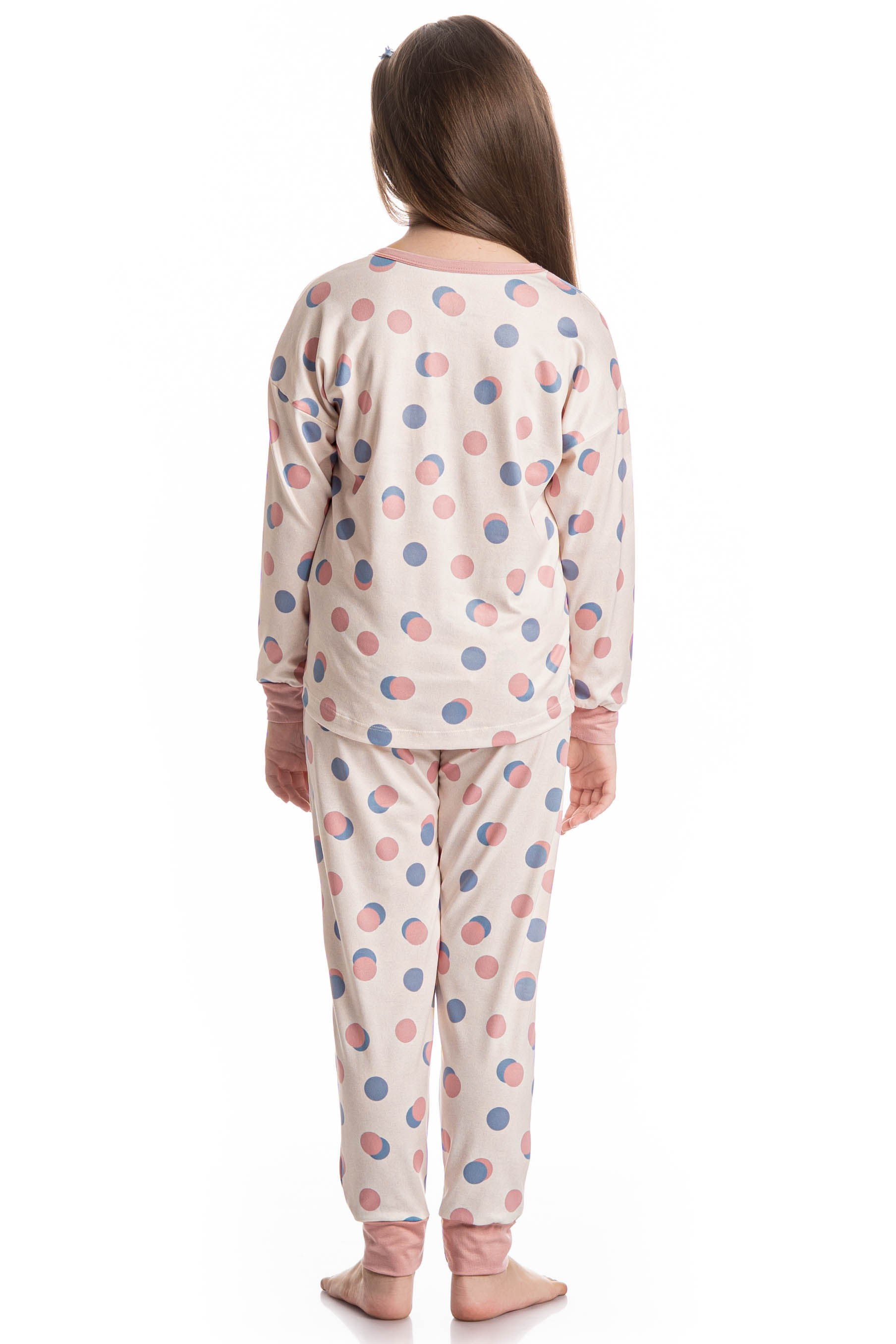 Pijama Longo Infantil Velvet Sheep Branco - Imagem 2