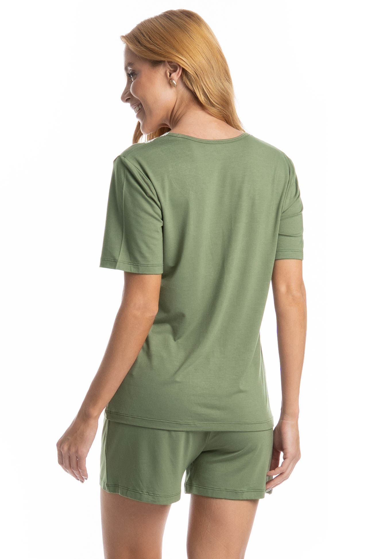 Pijama Curto Marisa Verde - Imagem 2