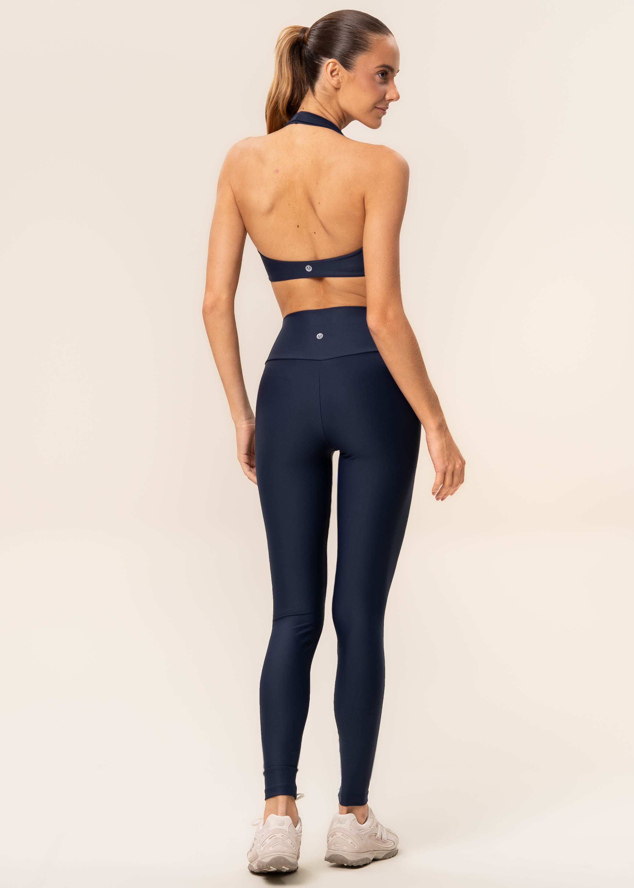 Calça Legging Seamless Shape Dual Core Vivame Azul-marinho - Imagem 2