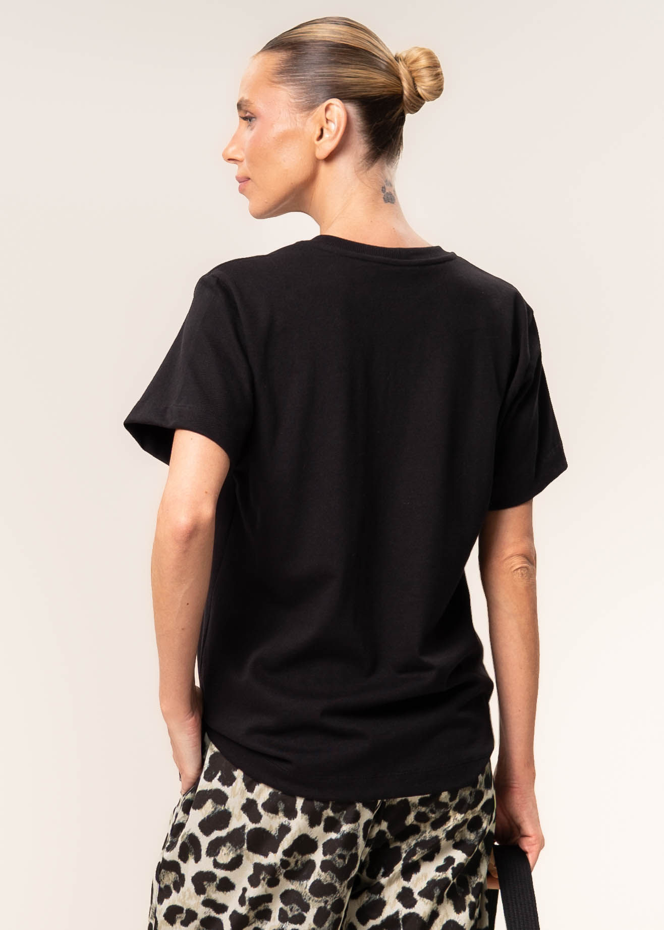 Camiseta Feminina Curve Vivame Preto - Imagem 2