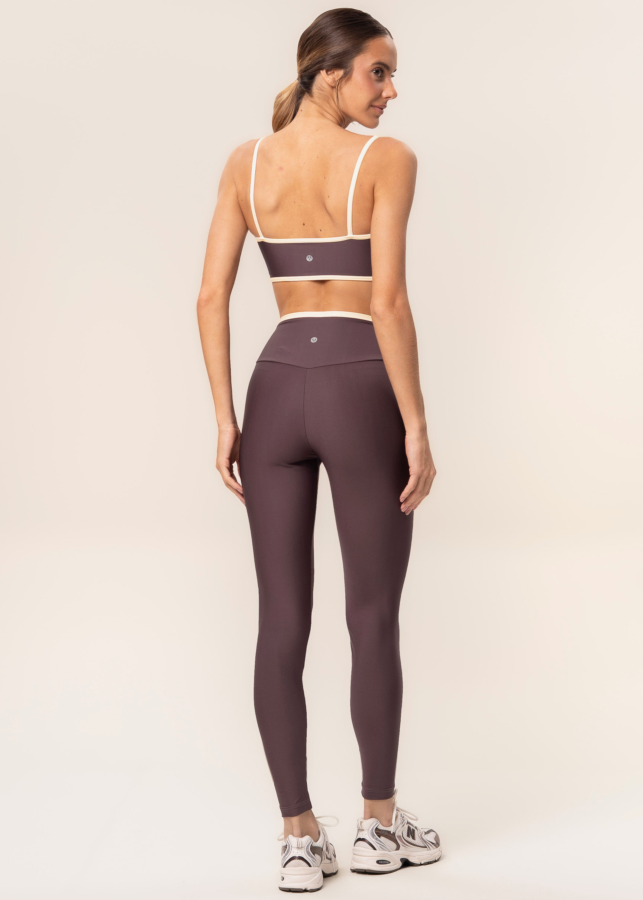 Calça Legging Wrap Shape Grip Vivame Roxo - Imagem 2