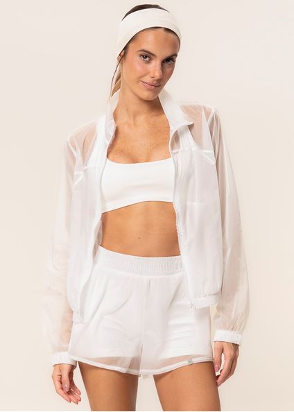 Shorts Duplo Daily Vivame Branco - Imagem 1