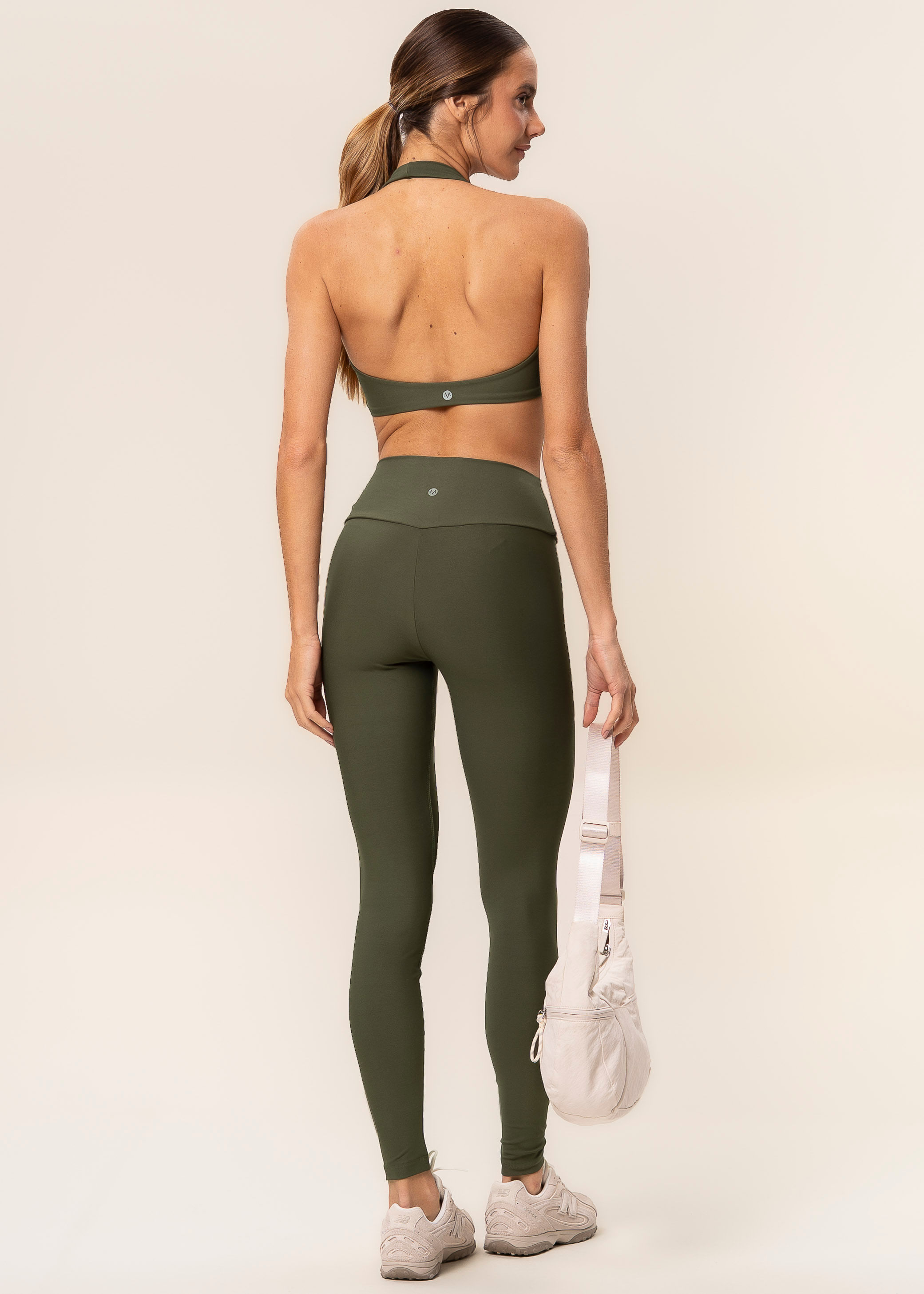Calça Legging Seamless Shape Core Vivame Verde - Imagem 2