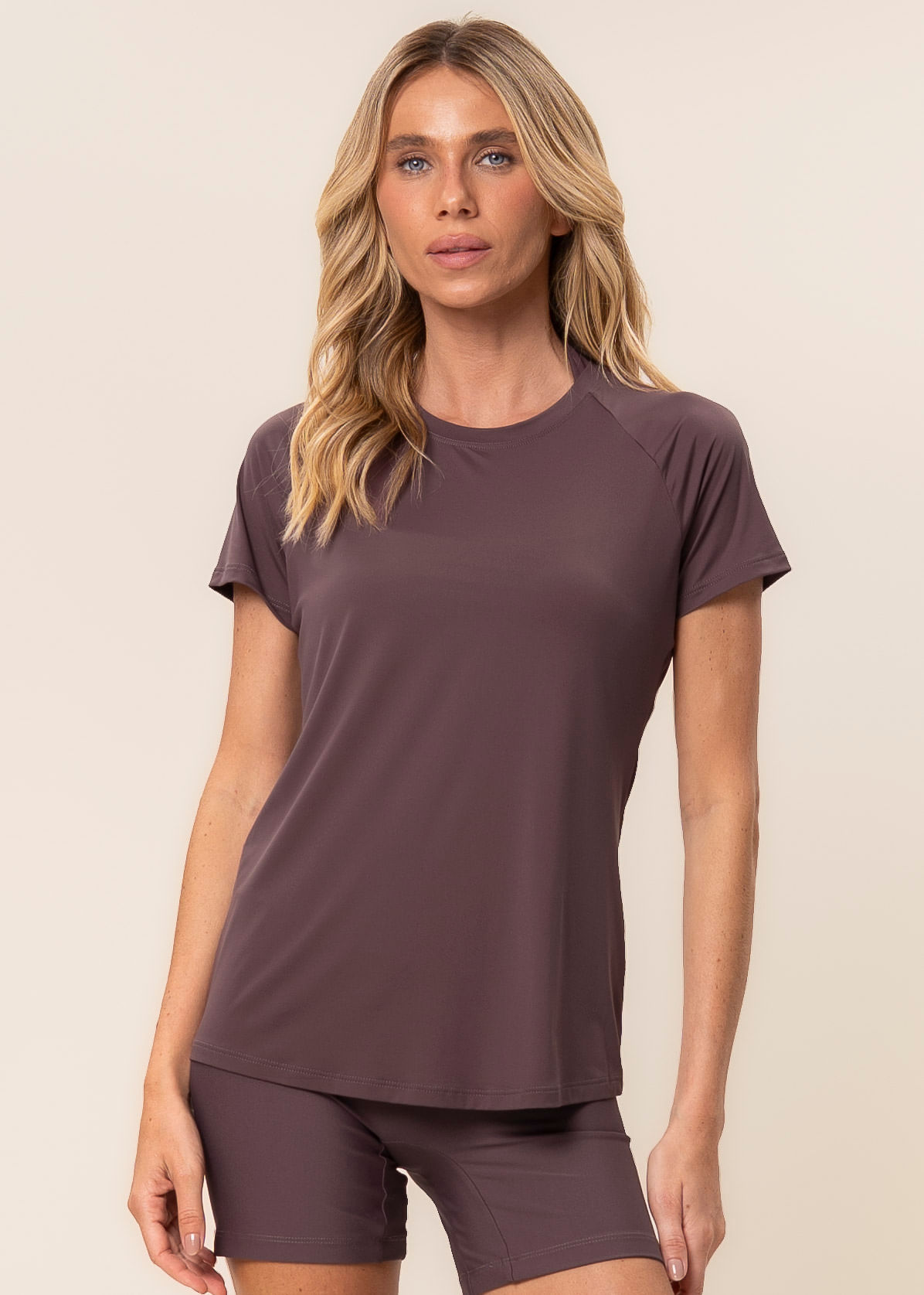 Camiseta Raglan Core Vivame Roxo - Imagem 1