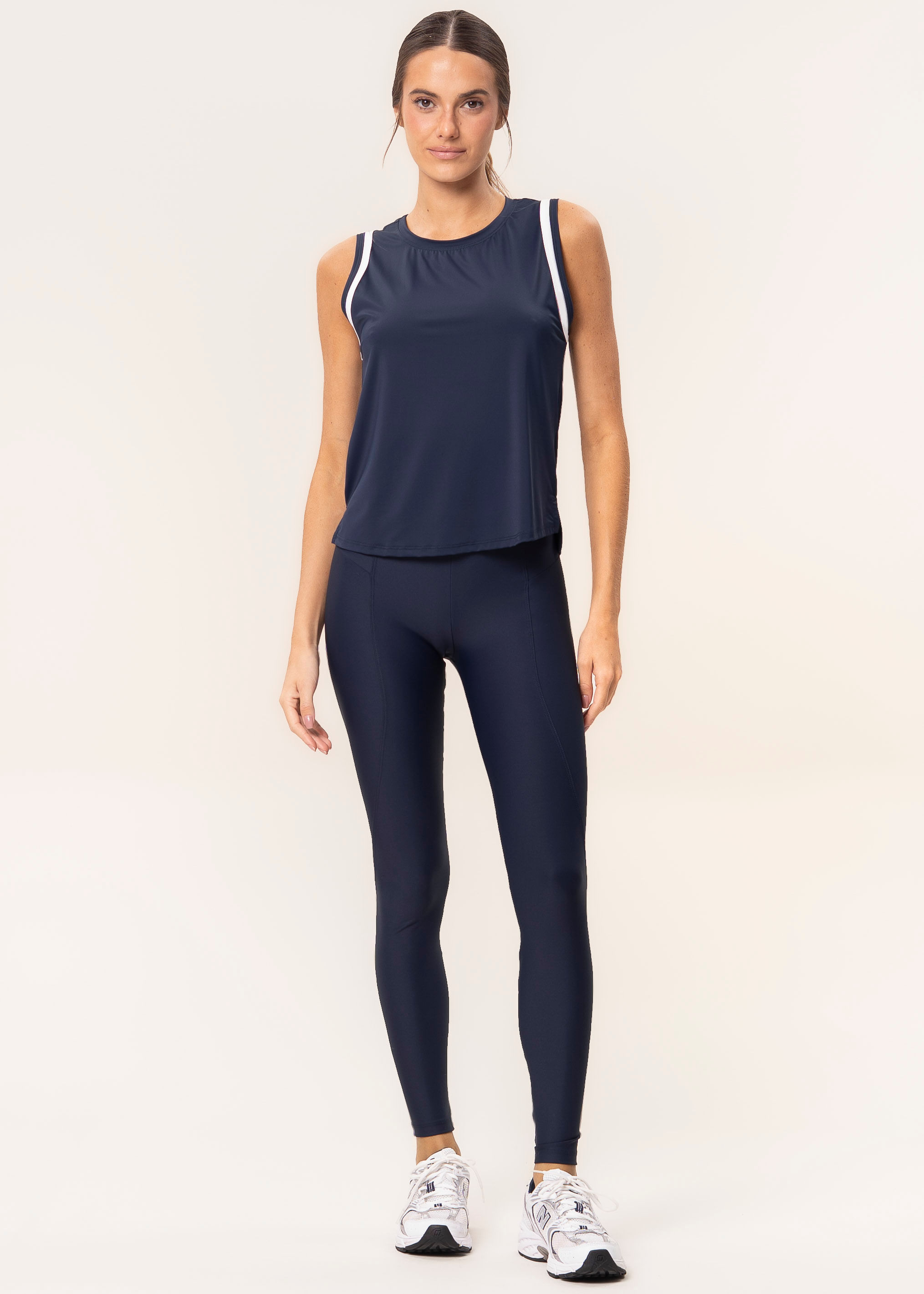 Calça Legging Invisible Slim Shape Line Up Vivame Azul-marinho - Imagem 1