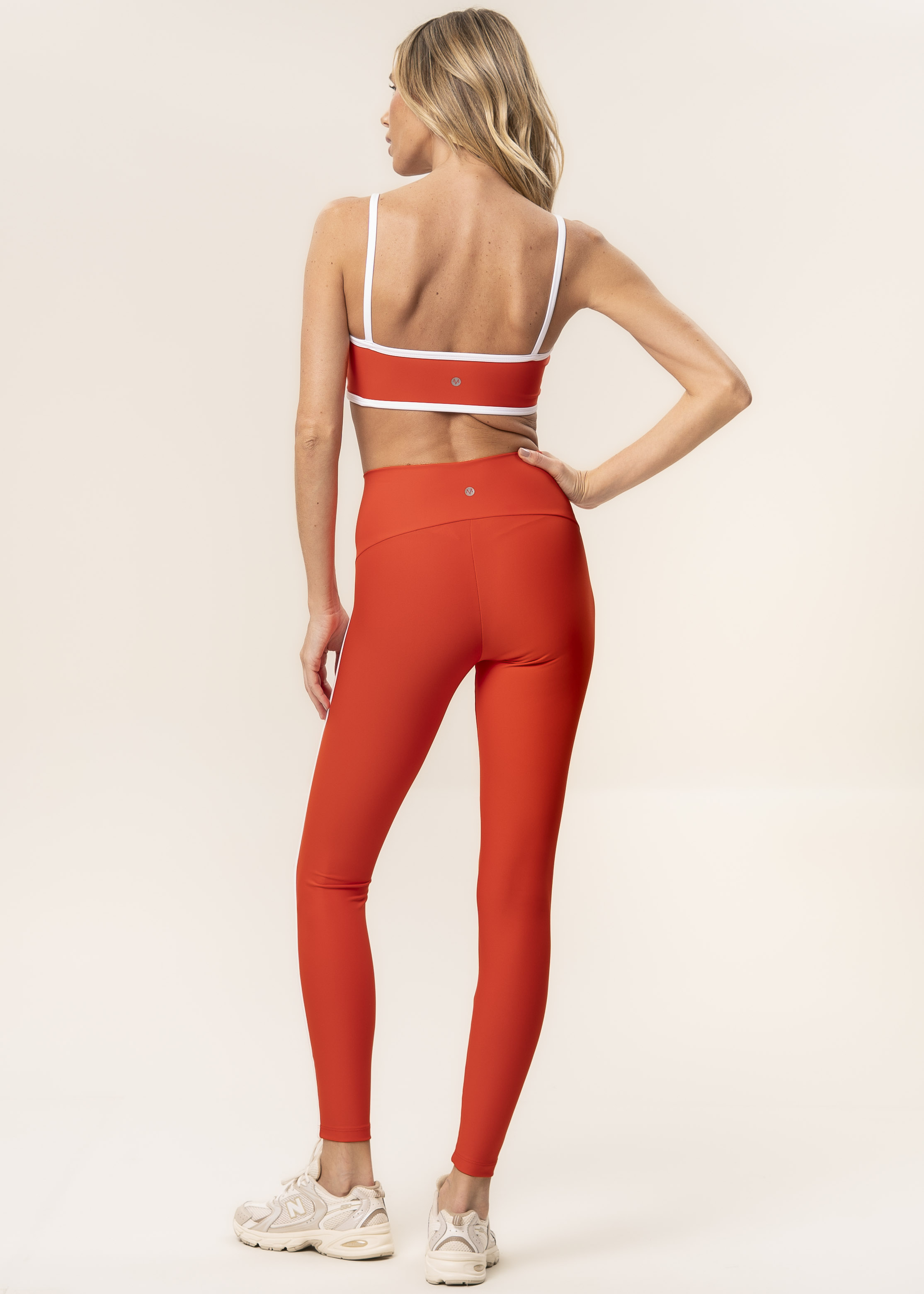 Calça Feminina Legging Invisible Slim Shape Curve Color Viva Laranja - Imagem 2