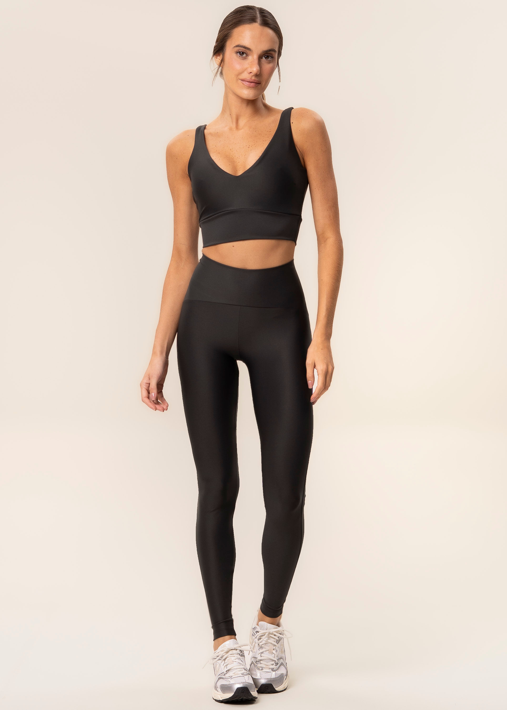 Calça Legging Perfect Shape Compress Vivame Preto - Imagem 1
