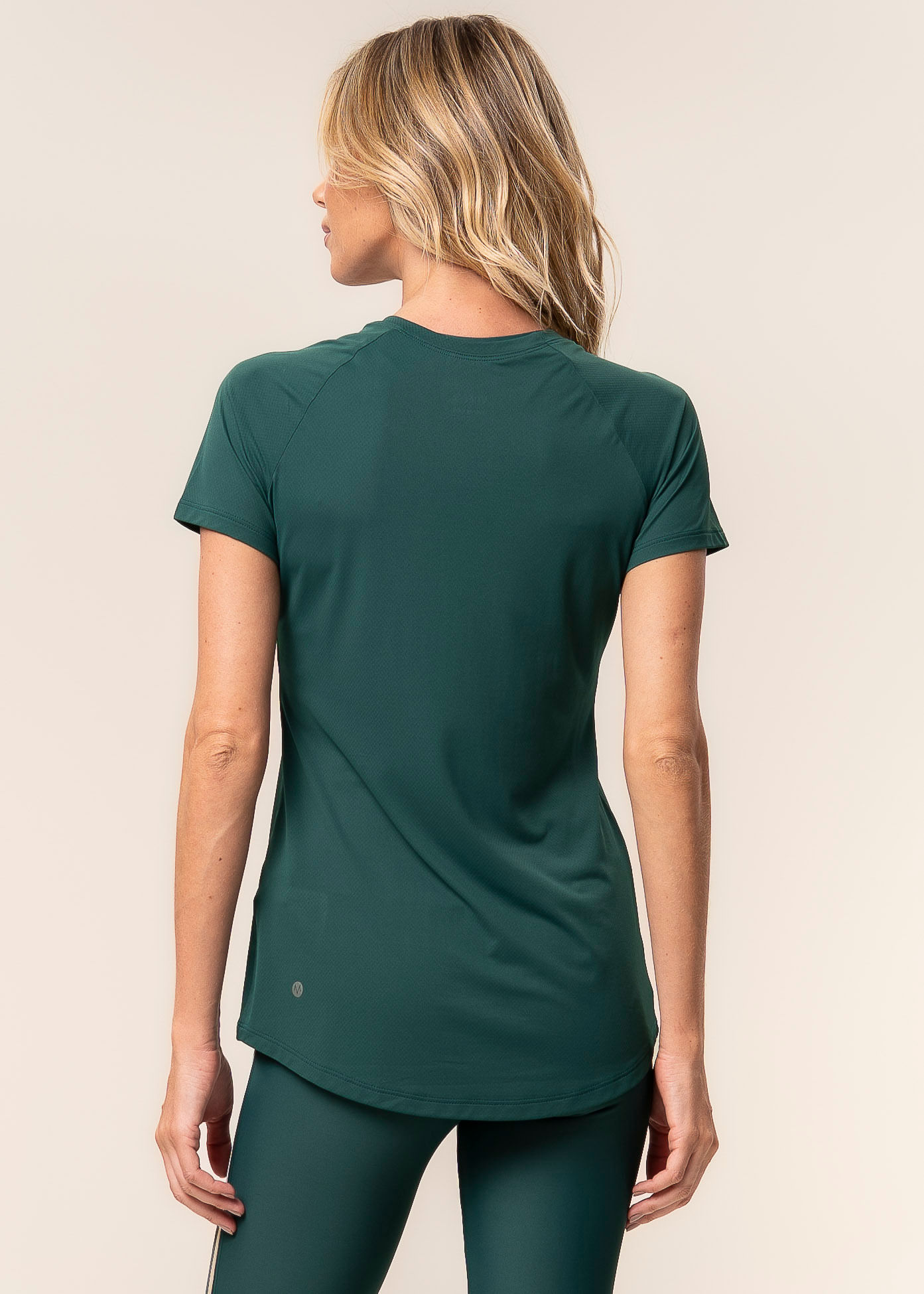 Camiseta Feminina Raglan Endurance Vivame Verde - Imagem 2