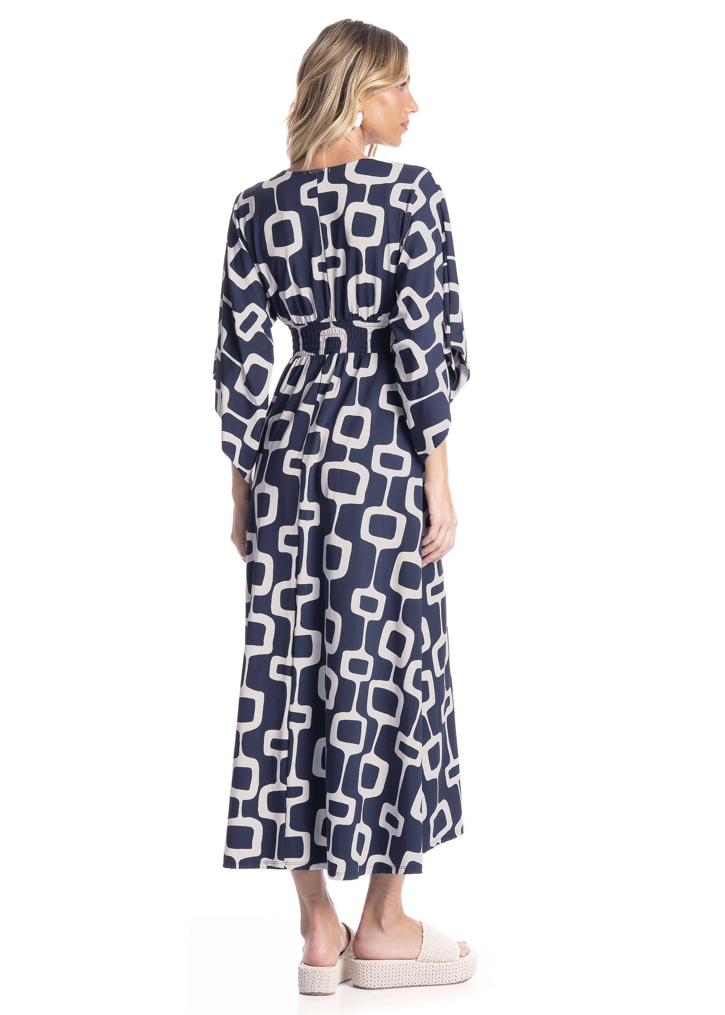 Kaftan Feminino Nós Azul-marinho - Imagem 2