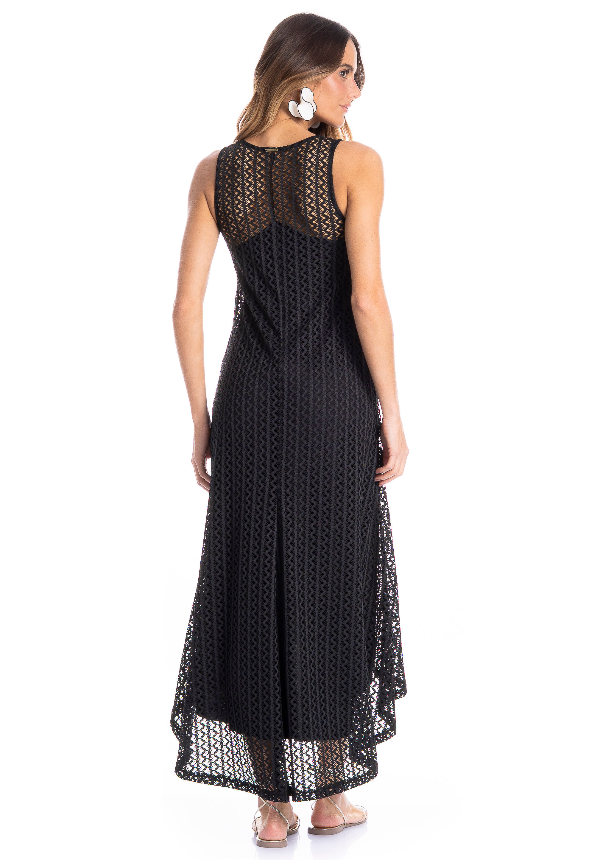 Vestido Feminino Mullet Oásis Preto - Imagem 2
