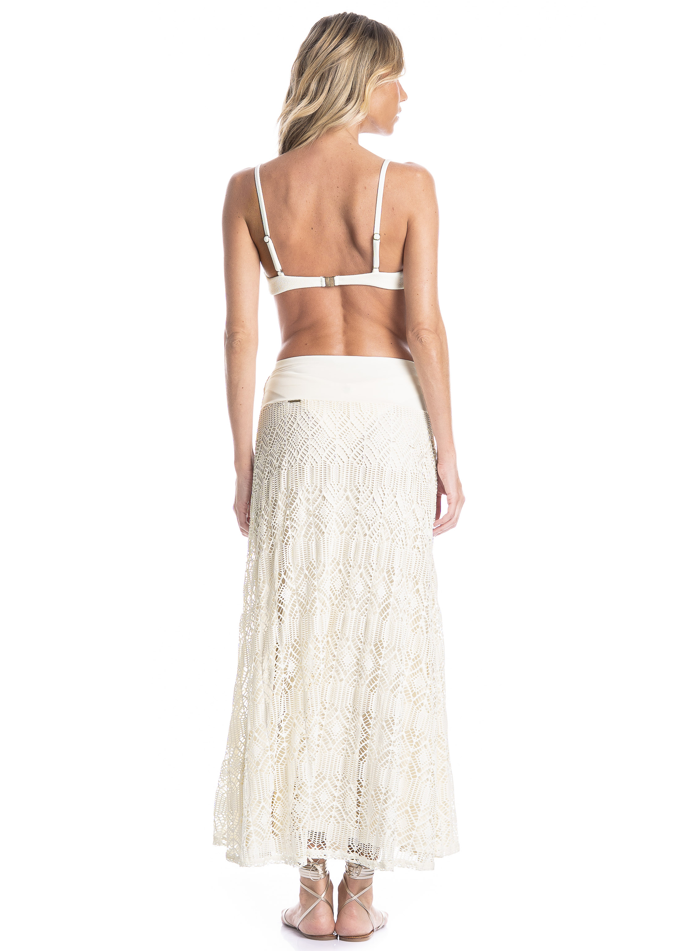 Saia Feminina Barolo Branco - Imagem 2