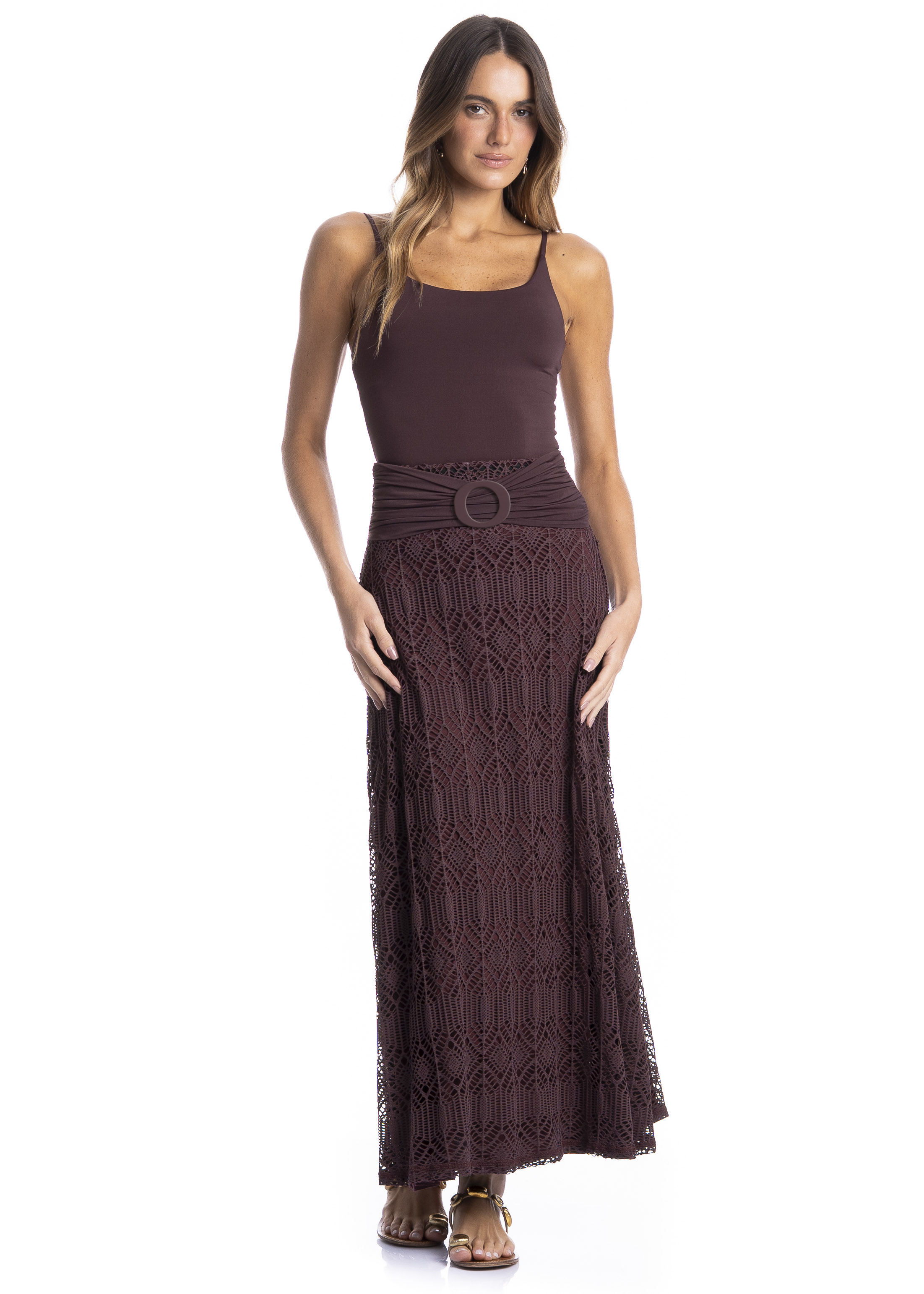 Saia Feminina Barolo Vermelho - Imagem 1
