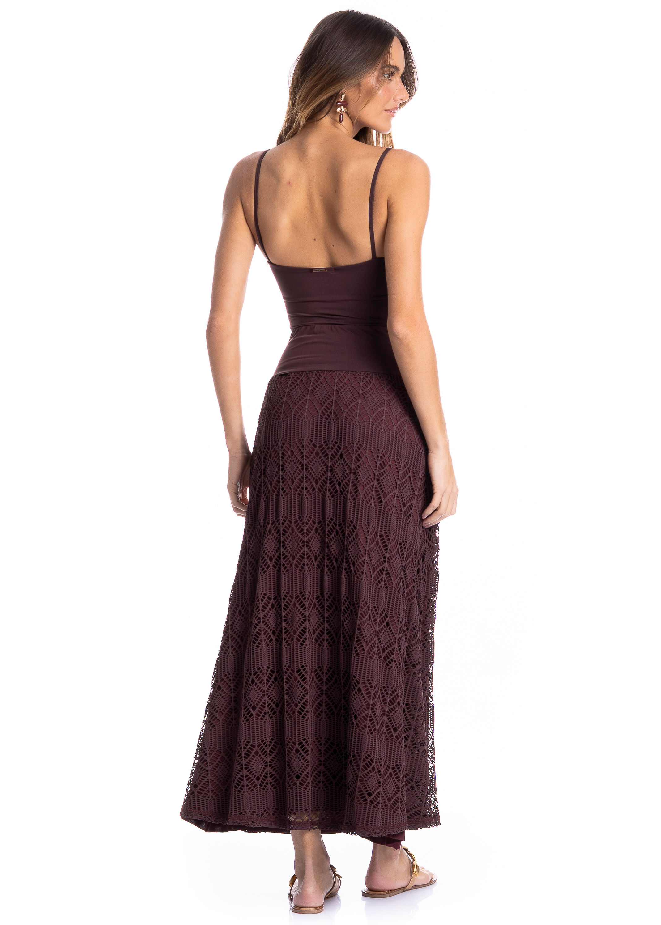 Saia Feminina Barolo Vermelho - Imagem 2